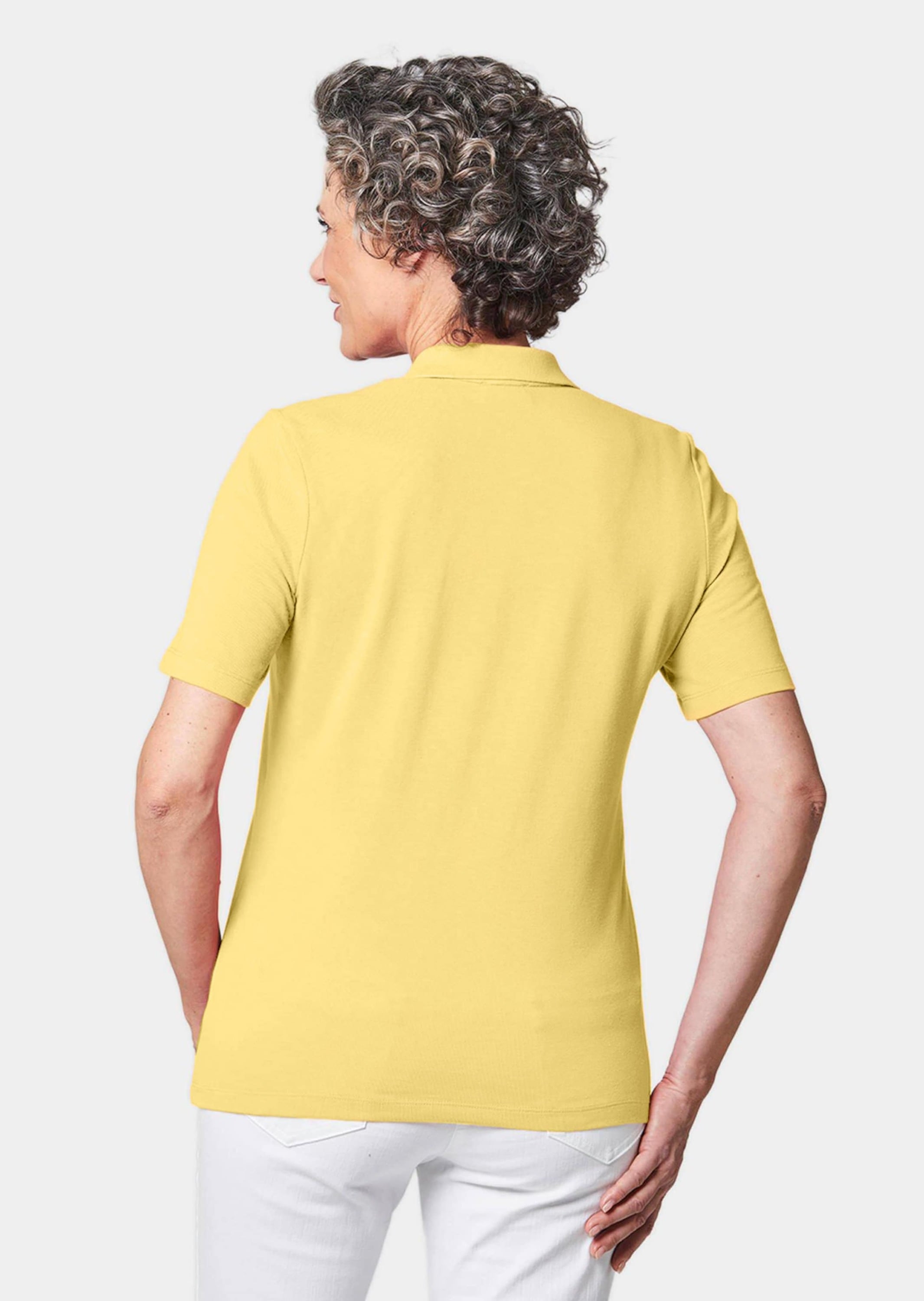 GOLDNER Poloshirt »Poloshirt Poloshirt in hochwertiger Pikee-Qualität«