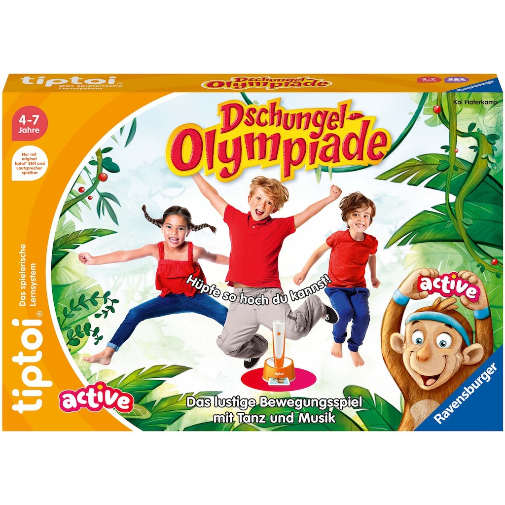 Ravensburger Spiel »tiptoi® ACTIVE Dschungel-Olympiade«