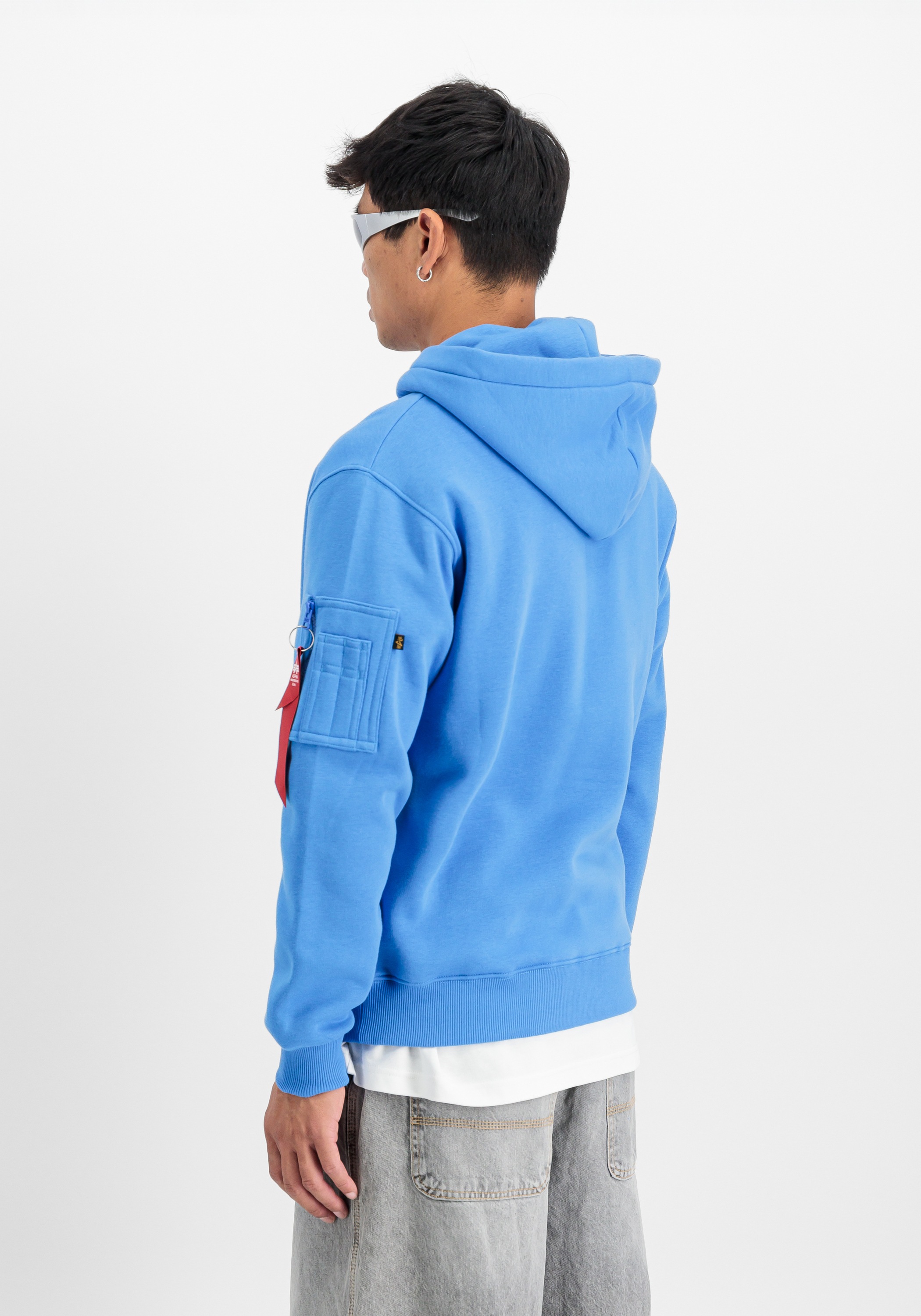 Alpha Industries Hoodie »Alpha Puff Print Hoodie Kapuzensweatshirt«