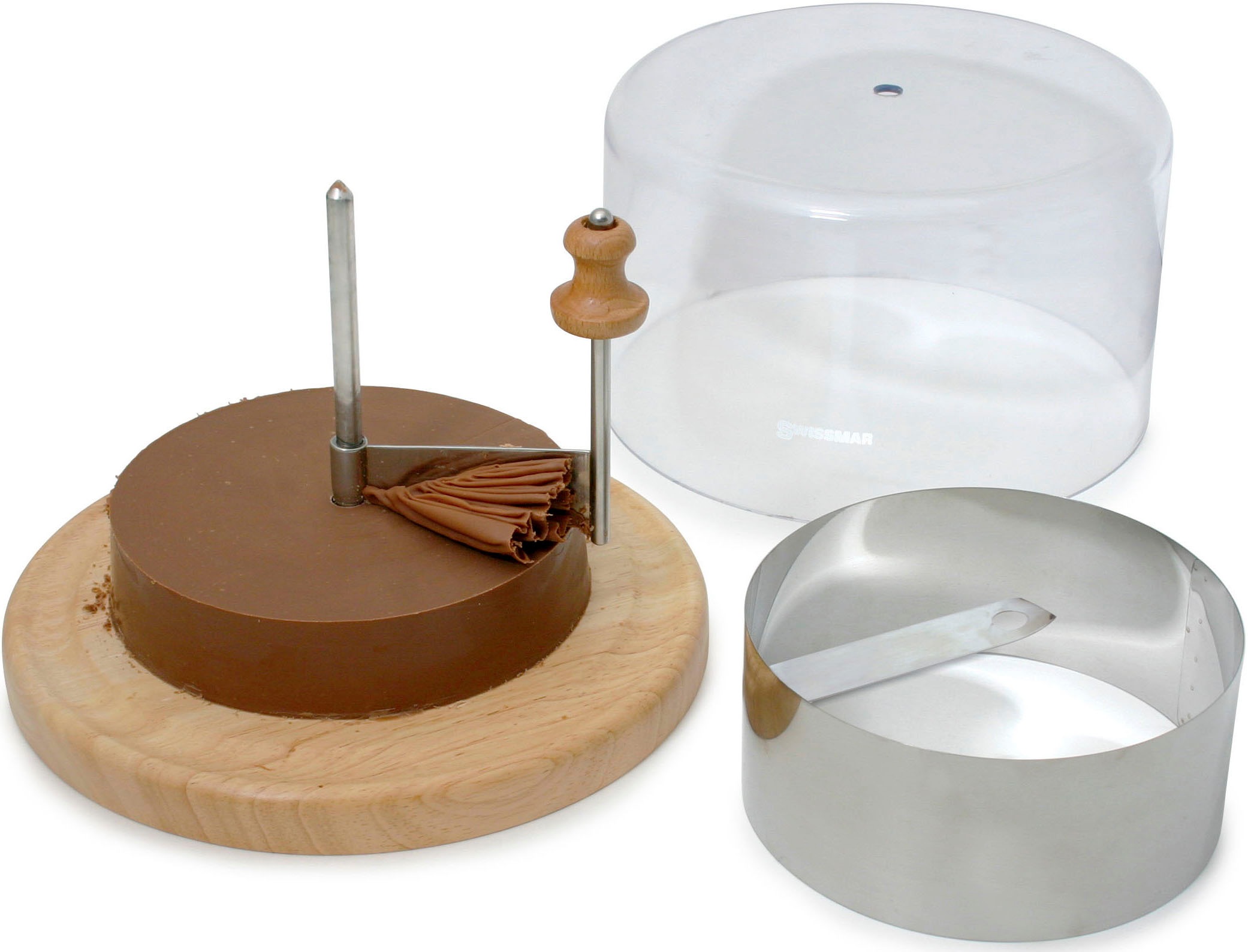 SWISSMAR Käsehobel "Girouette" Käse & Schokoladenschaber, Edelstahlklinge m günstig online kaufen