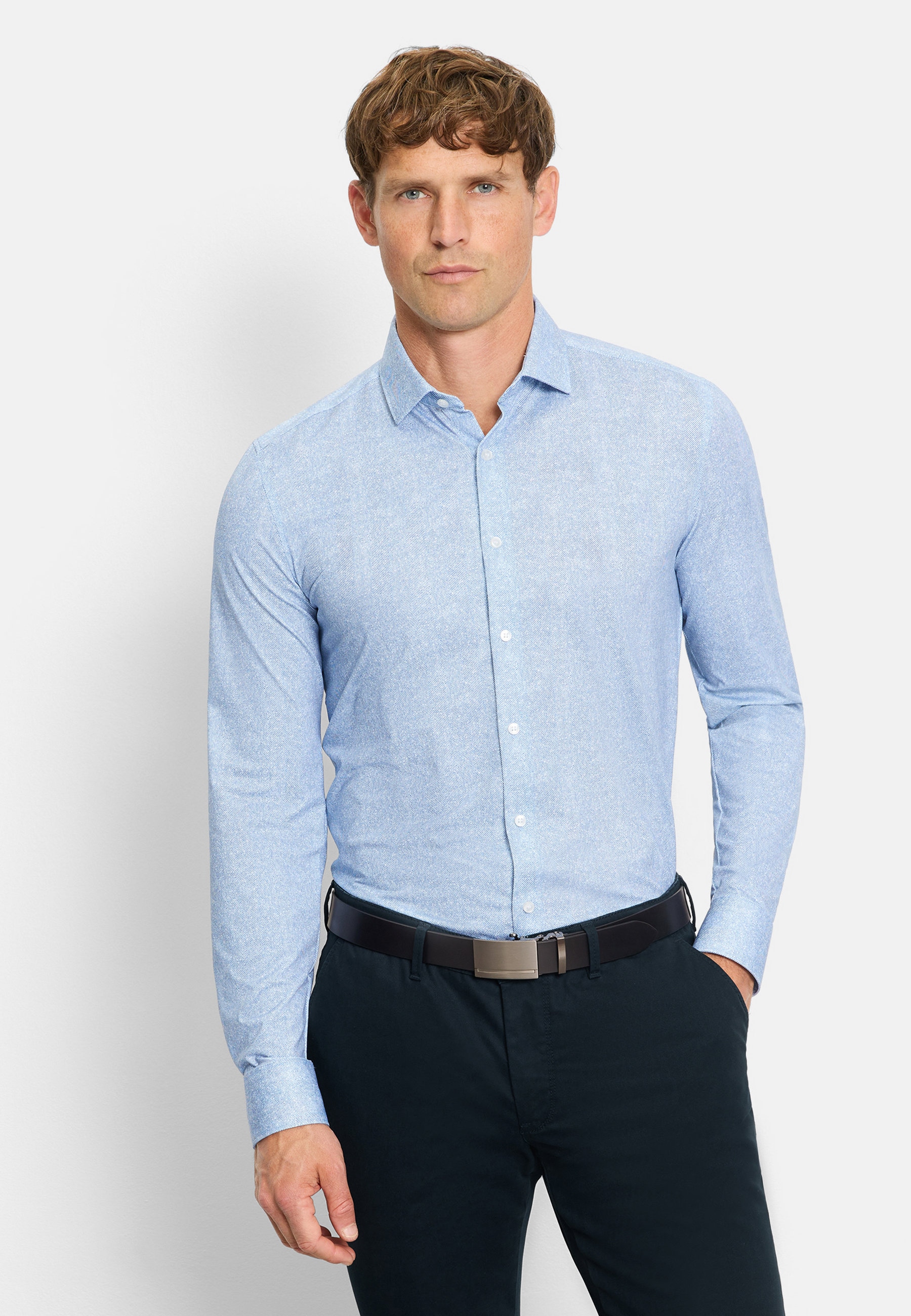 OLYMP Businesshemd "OLYMP Level Five 24/Seven, body fit, Modern Kent" günstig online kaufen