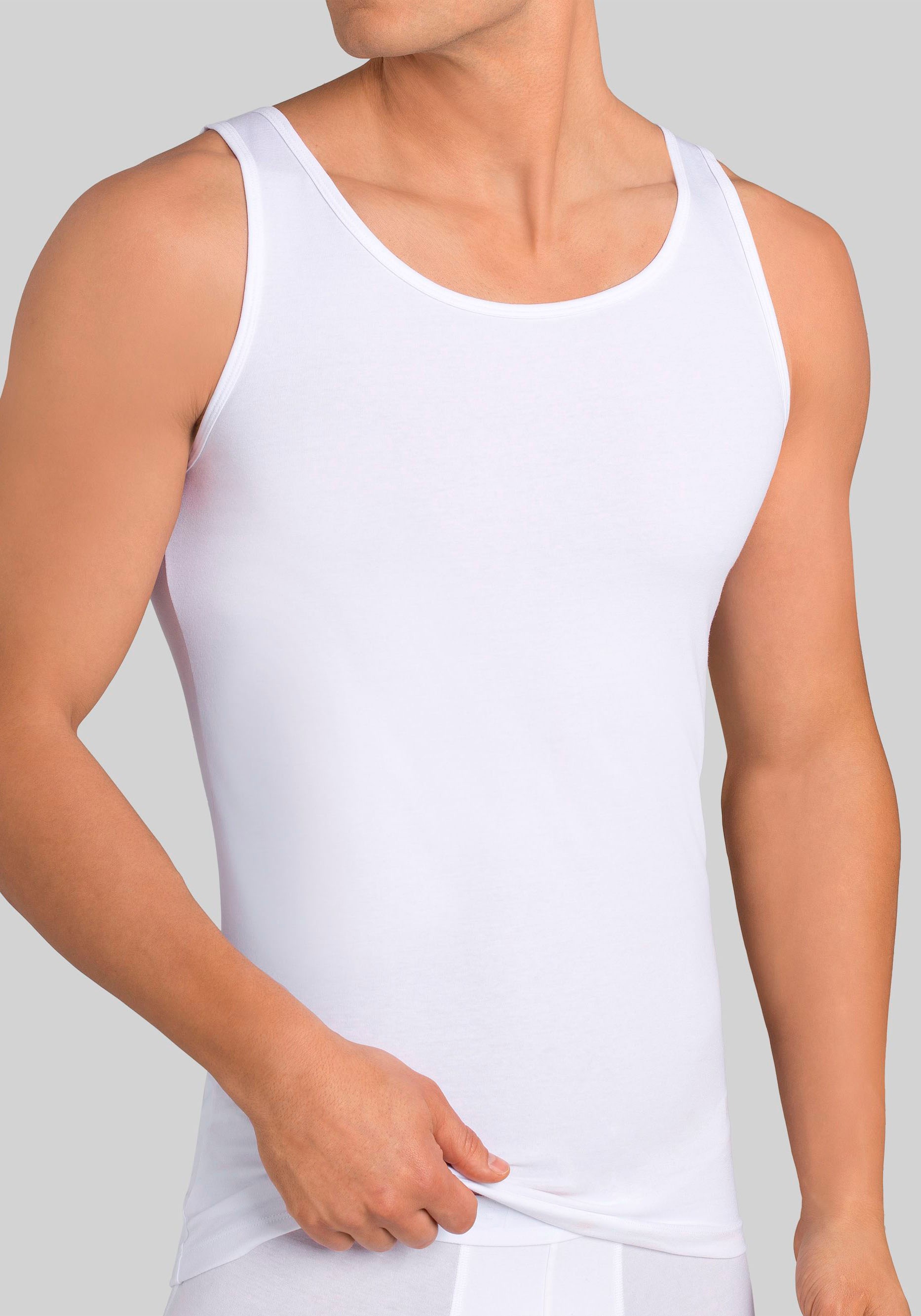 sloggi Unterhemd "Men 24/7", (2er Pack), weich, atmungsaktiv, bequem, masku günstig online kaufen