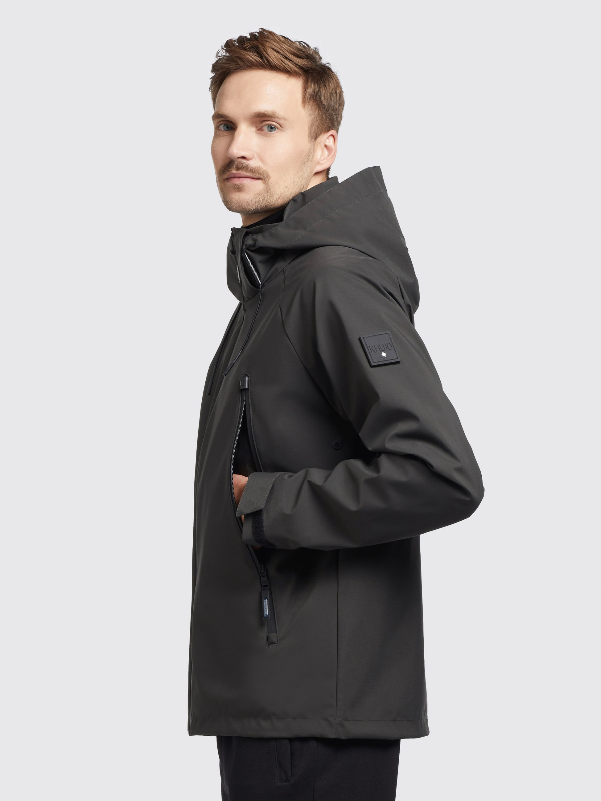 khujo Anorak »ADAM«, (1 St.), mit Kapuze