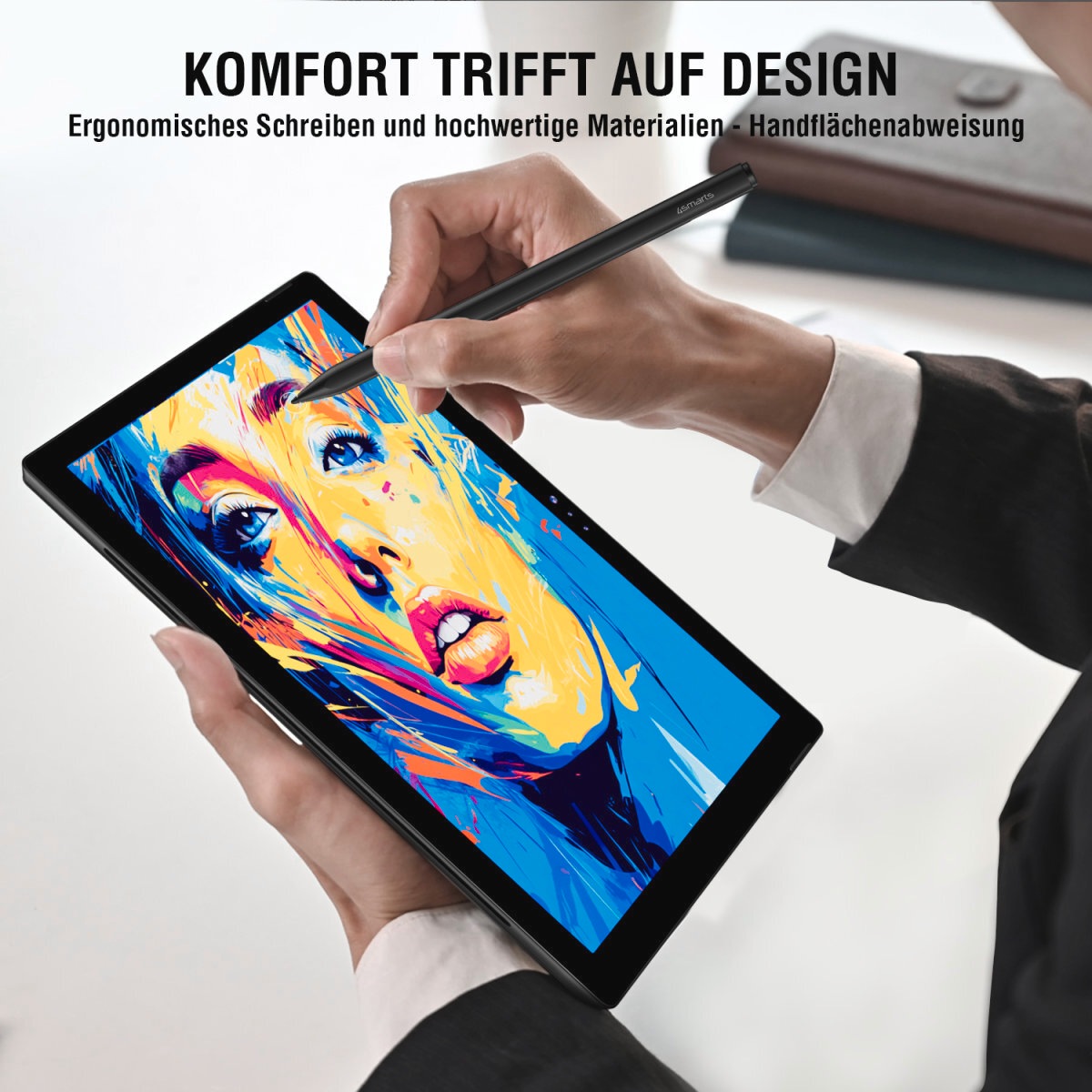 4smarts Eingabestift »Aktiver Eingabestift MPP für Surface«