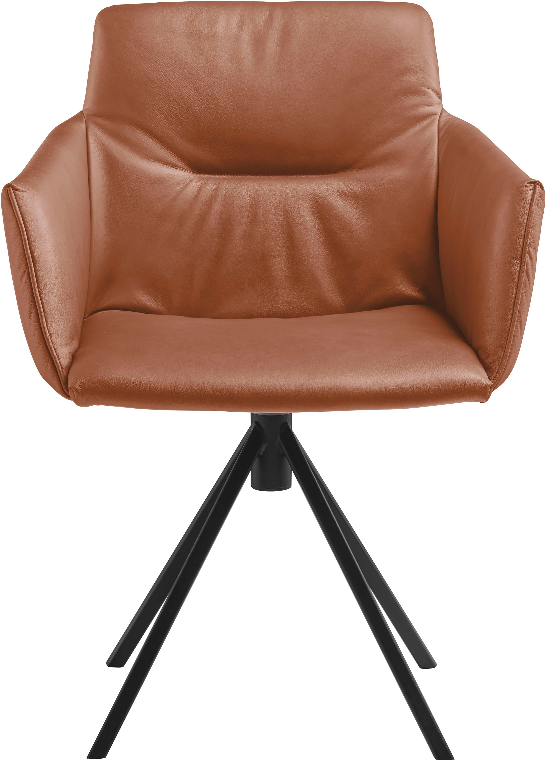 Musterring Polsterstuhl »JustB! SP500« () 1 Stk.mit Armlehne, wahlweise mit Drehfunktion, Stativgestell in schwarz