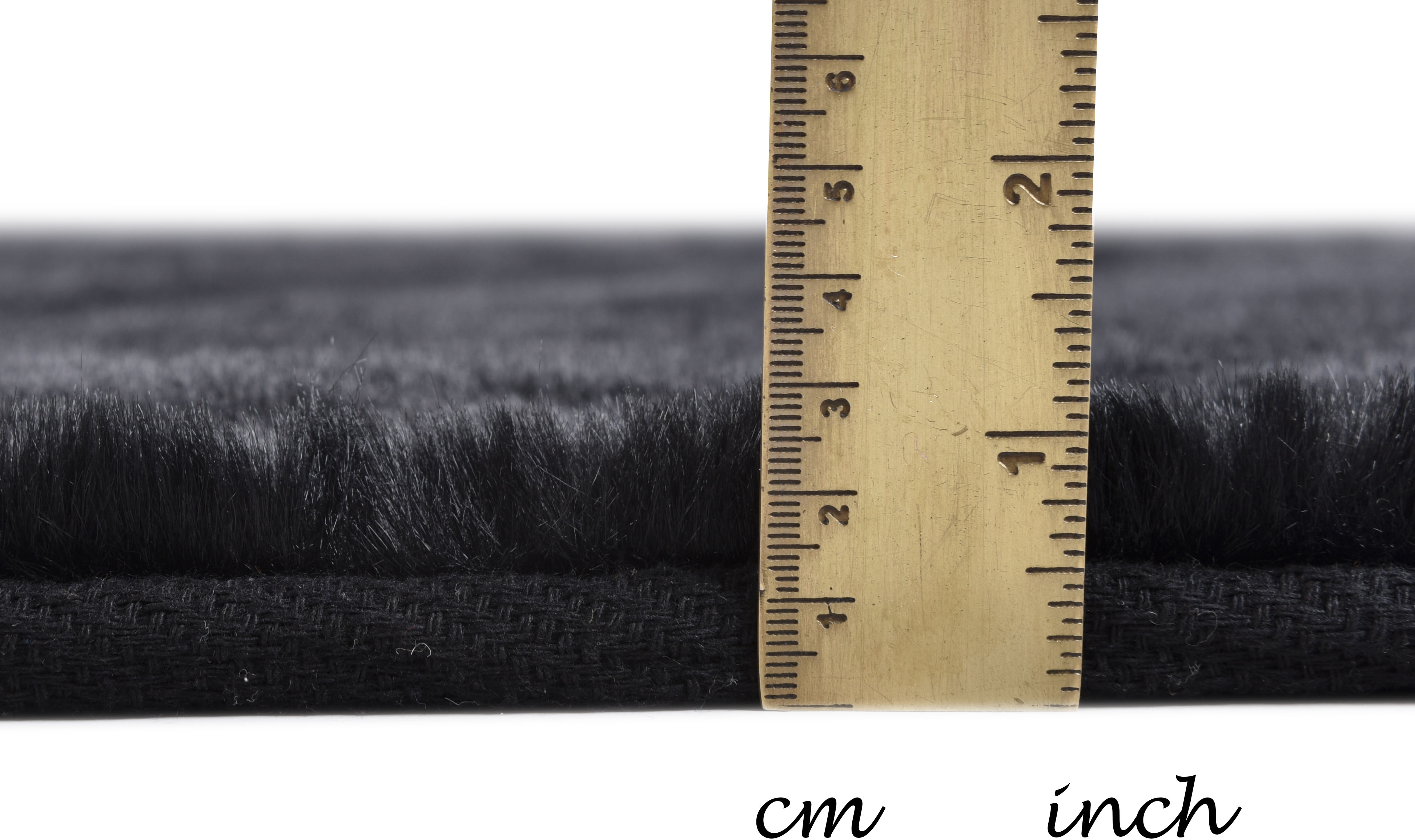 Thumbnail - my home Fellteppich "Guidel" sternförmig 30 mm Höhe Kunstfell, Kuschelteppich, Uni Farben, super weich, Wohnzimmer