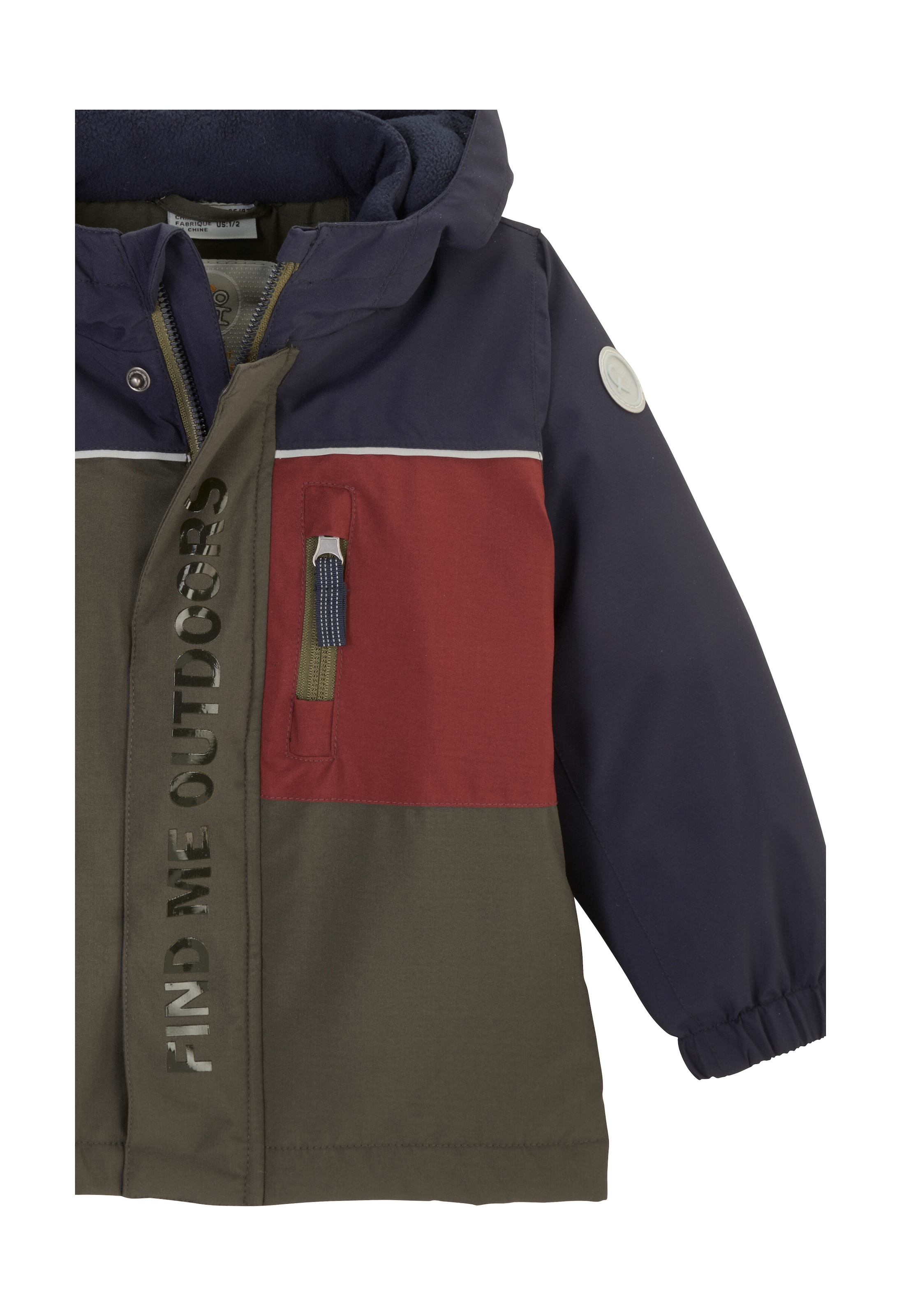 first instinct by killtec Funktionsjacke »FIOW 22 MNS JCKT«, Wasserdichte Winterjacke mit Grow-Up-Funktion, reflektierendes Design