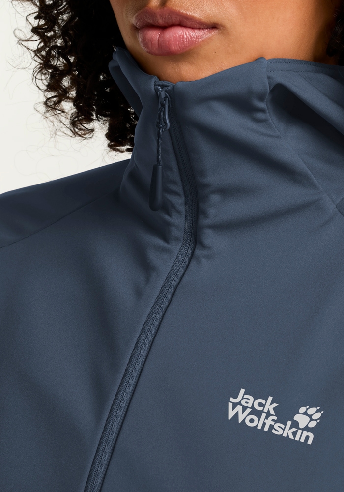 Jack Wolfskin Funktionsjacke »HIKE WITH ME HOODY W«, mit Kapuze