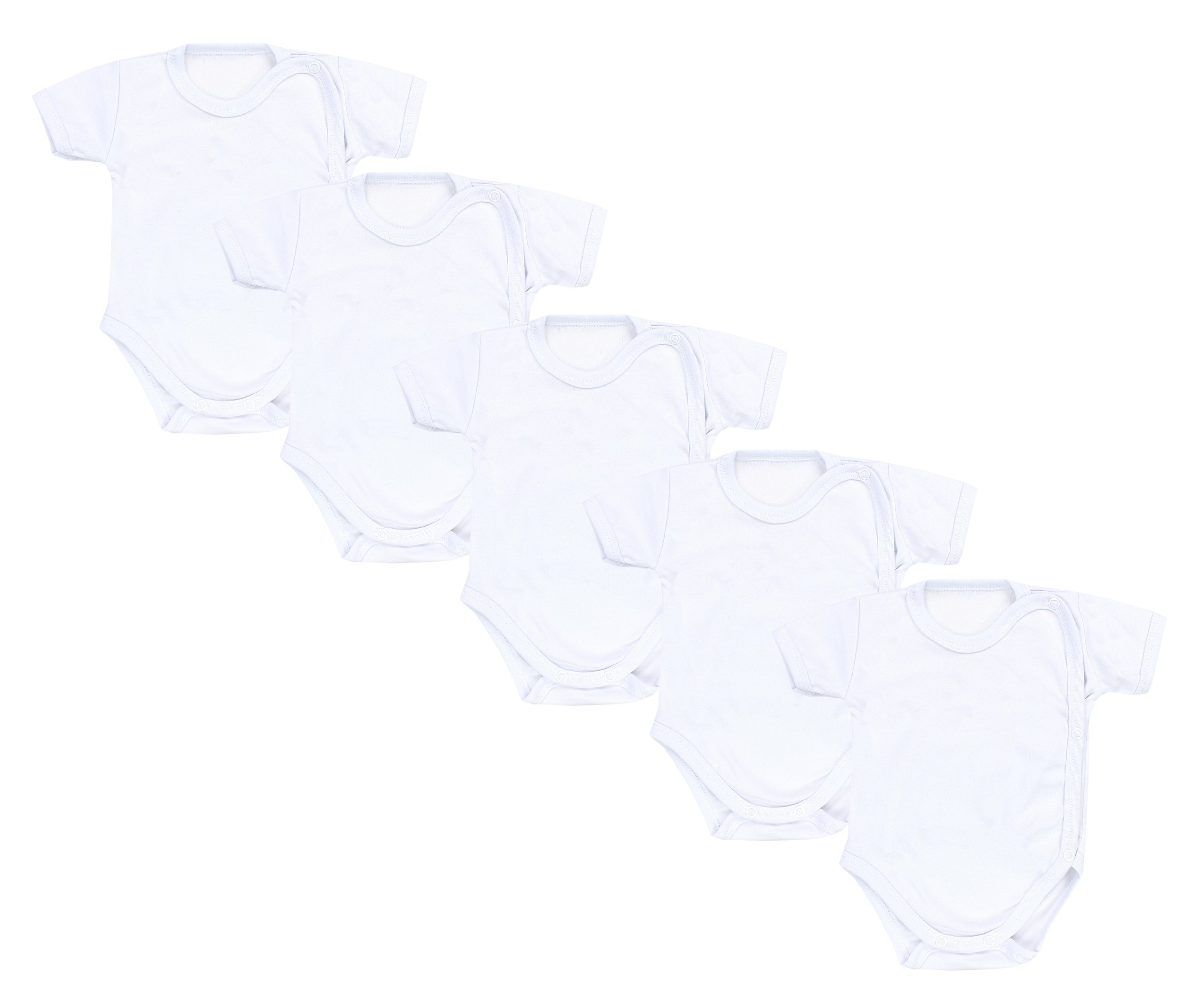 TupTam Kurzarmbody "Wickelbody Unisex Baby Kurzarm Wickelbody 5er Pack"
