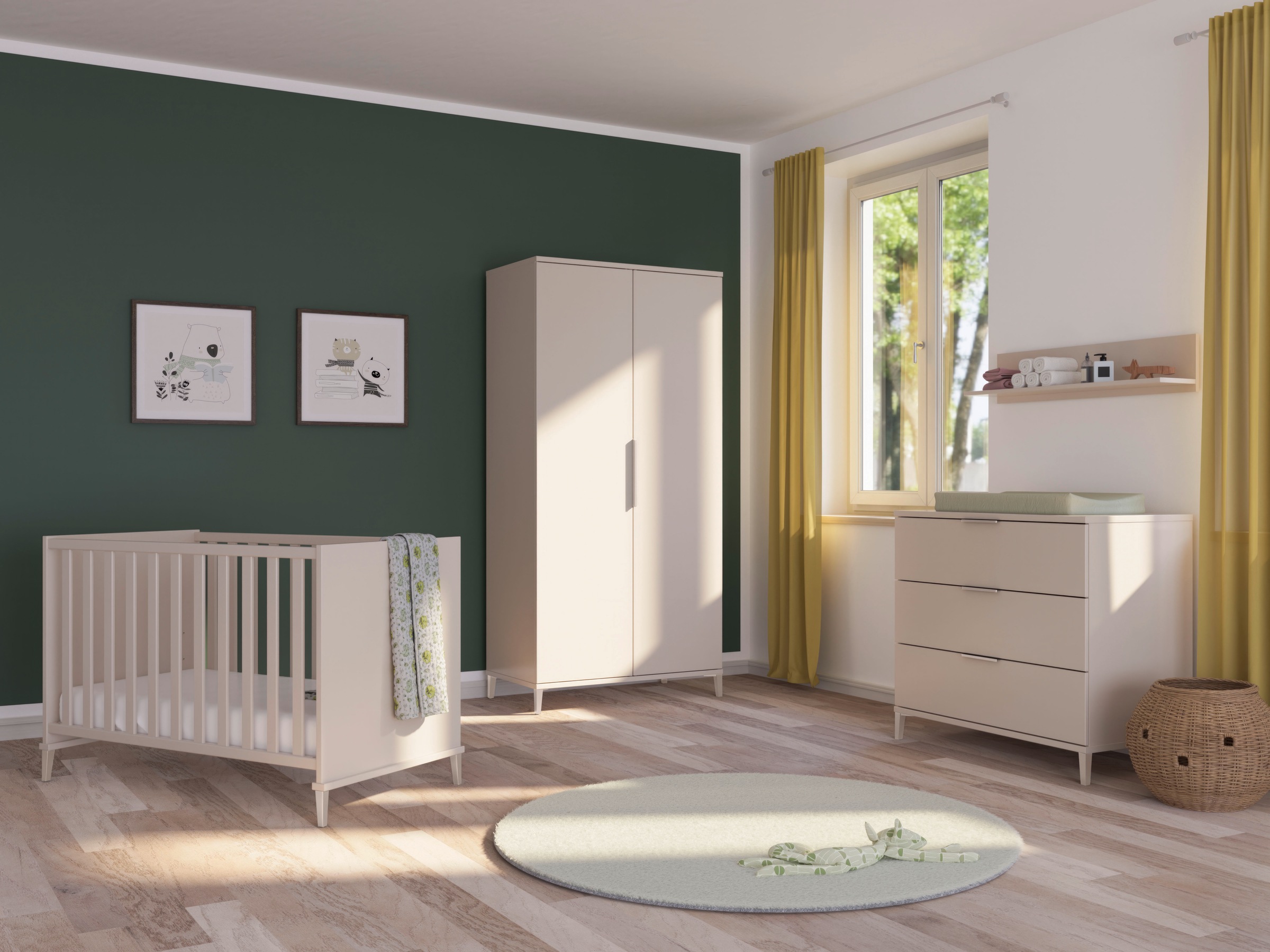 YUNY by PAIDI Babybett "SISTER LOU, yuny by PAIDI", höhenverstellbar günstig online kaufen