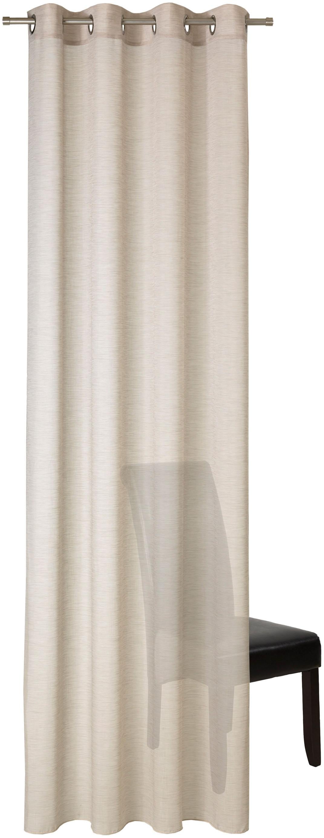 Vorhang »Allure«, (1 St.), HxB: 245x140, Ösenschal mit Metallösen