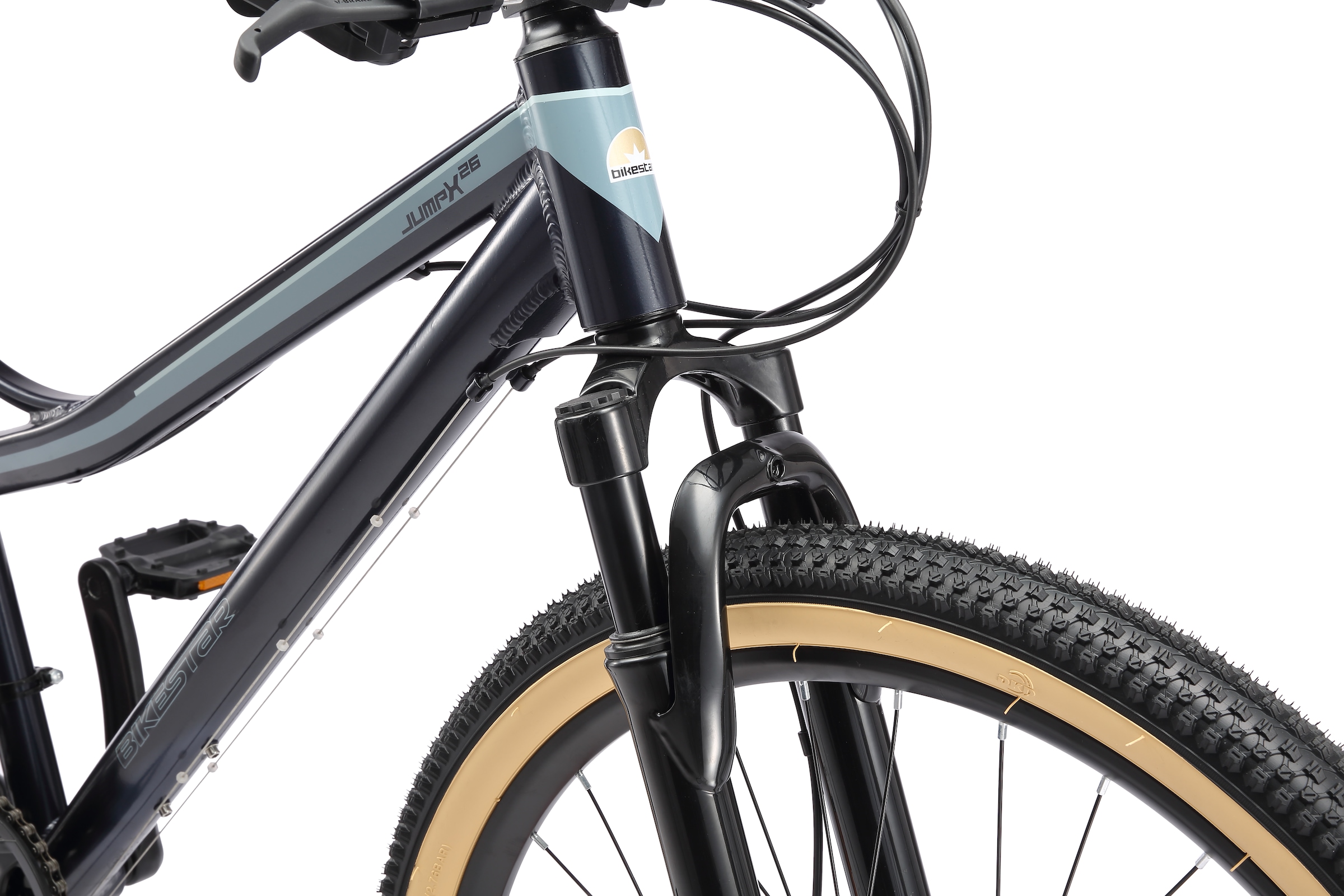Bikestar Mountainbike 21 Gang Shimano RD-TY300 Schaltwerk Kettenschaltung für Damen und Herren, Kettenschaltung