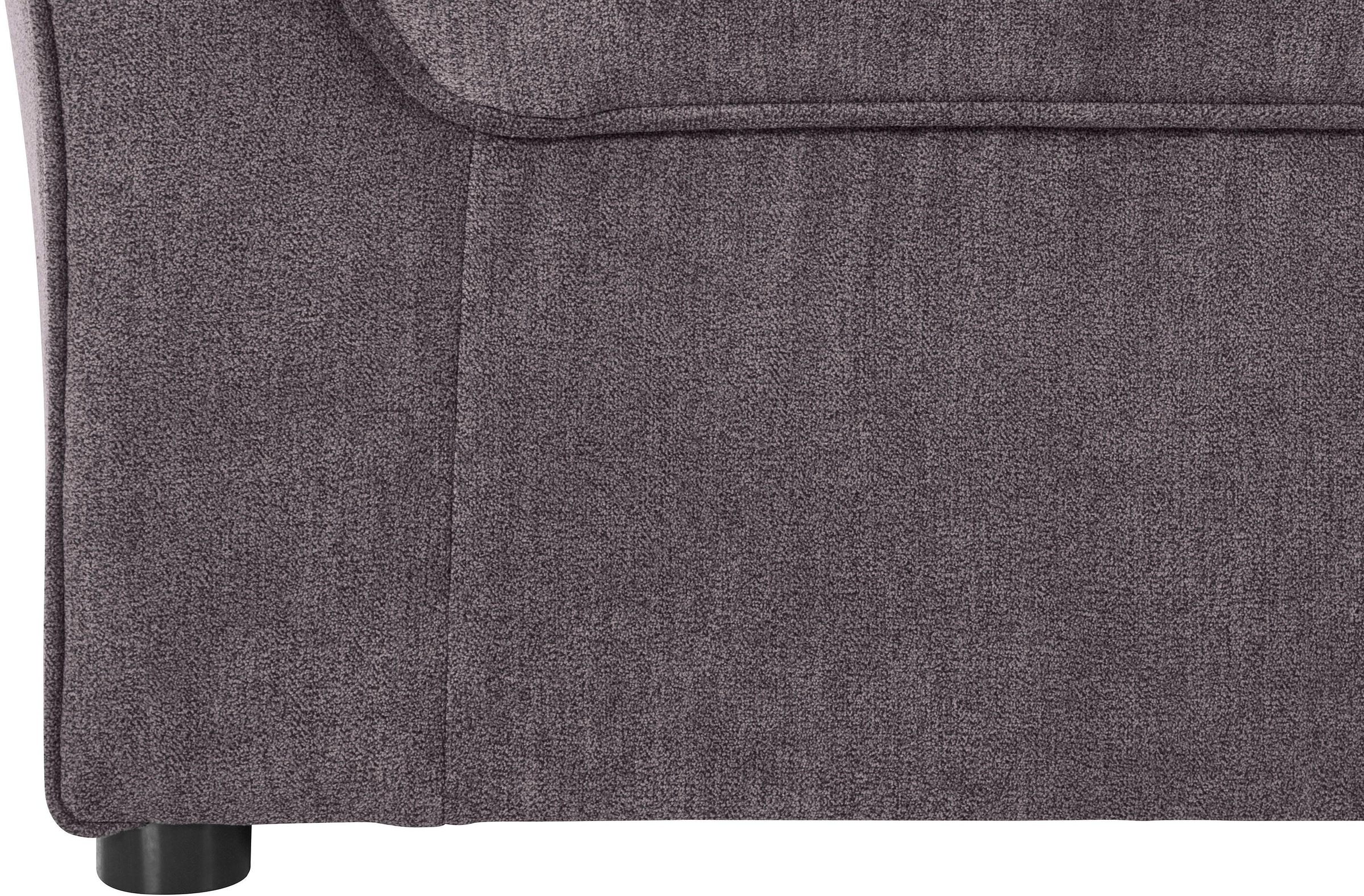 DOMO collection 3-Sitzer »Pegnitz für kleine Räume, Breite 185cm«, zeitlos, elegante Armlehnen, komfortabel