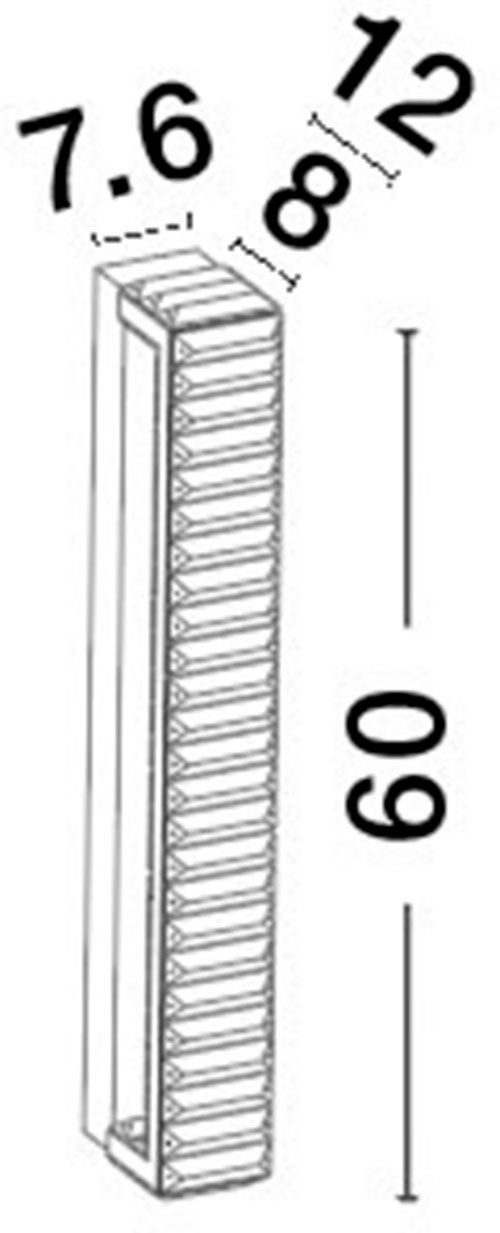 Nova Luce LED Wandleuchte »AURELIA« LED-Modul 1 Stk. Warmweiß