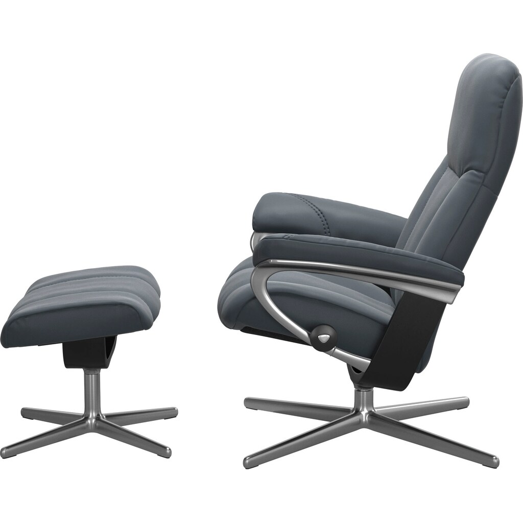 Stressless® Relaxsessel »Consul«, (Set, Relaxsessel mit Hocker)