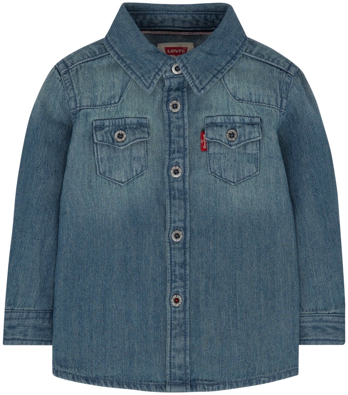 Levi's® Kids Langarmhemd »LVB BARSTOW WESTERN SHIRT«, im Jeans-Look for Baby BOYS