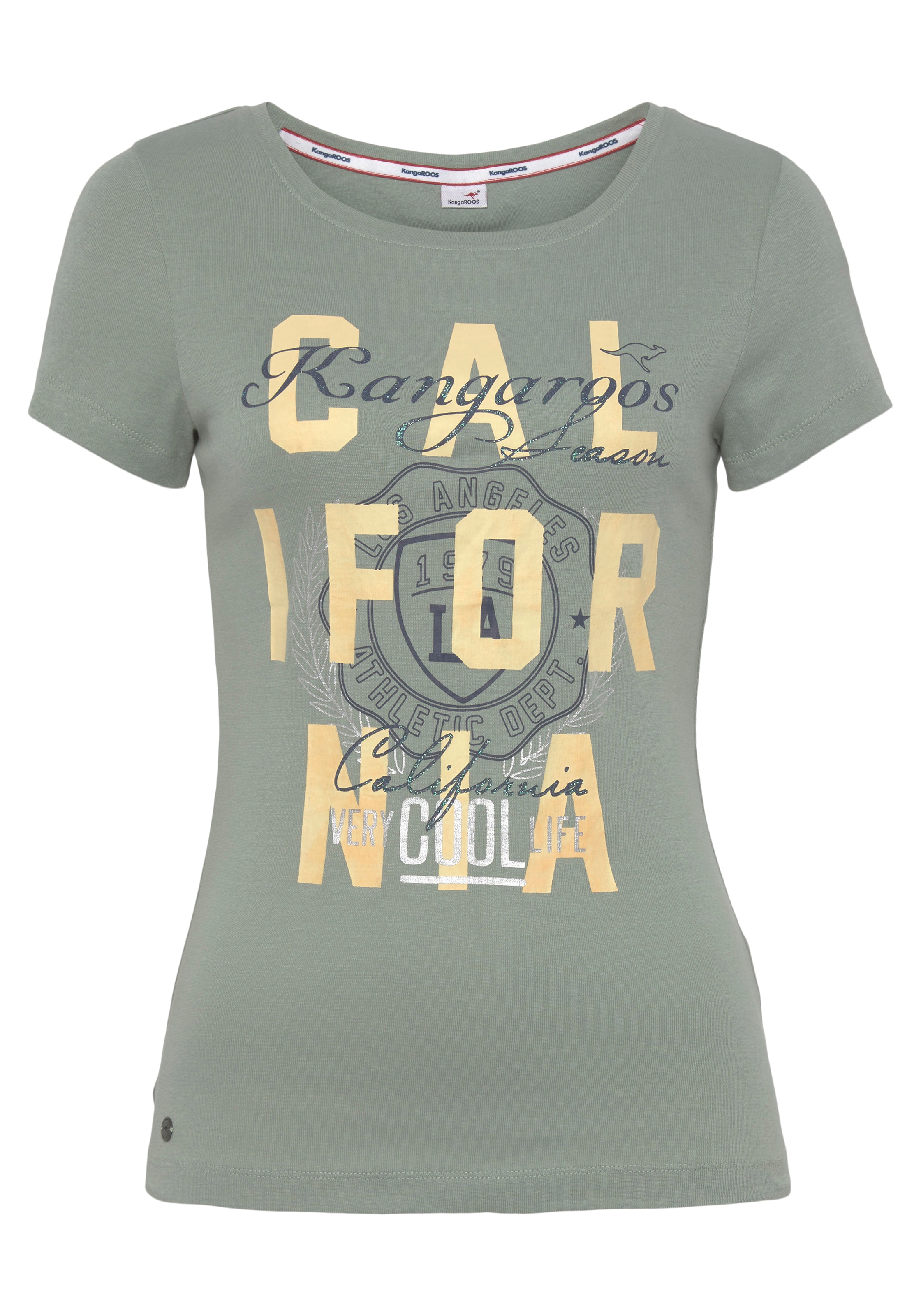 KangaROOS Print-Shirt, mit Logodruck im California-Style - NEUE KOLLEKTION  für bestellen | BAUR