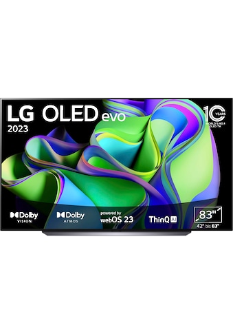 LG OLED-Fernseher »OLED83C37LA« 210 cm/83...