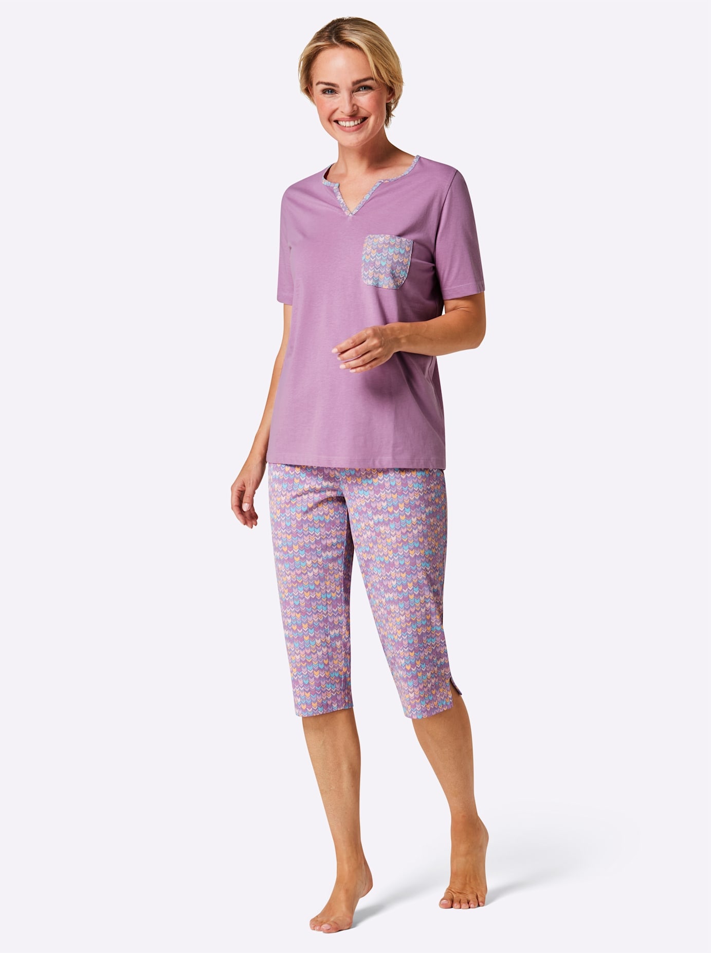 wäschepur Capri-Pyjama