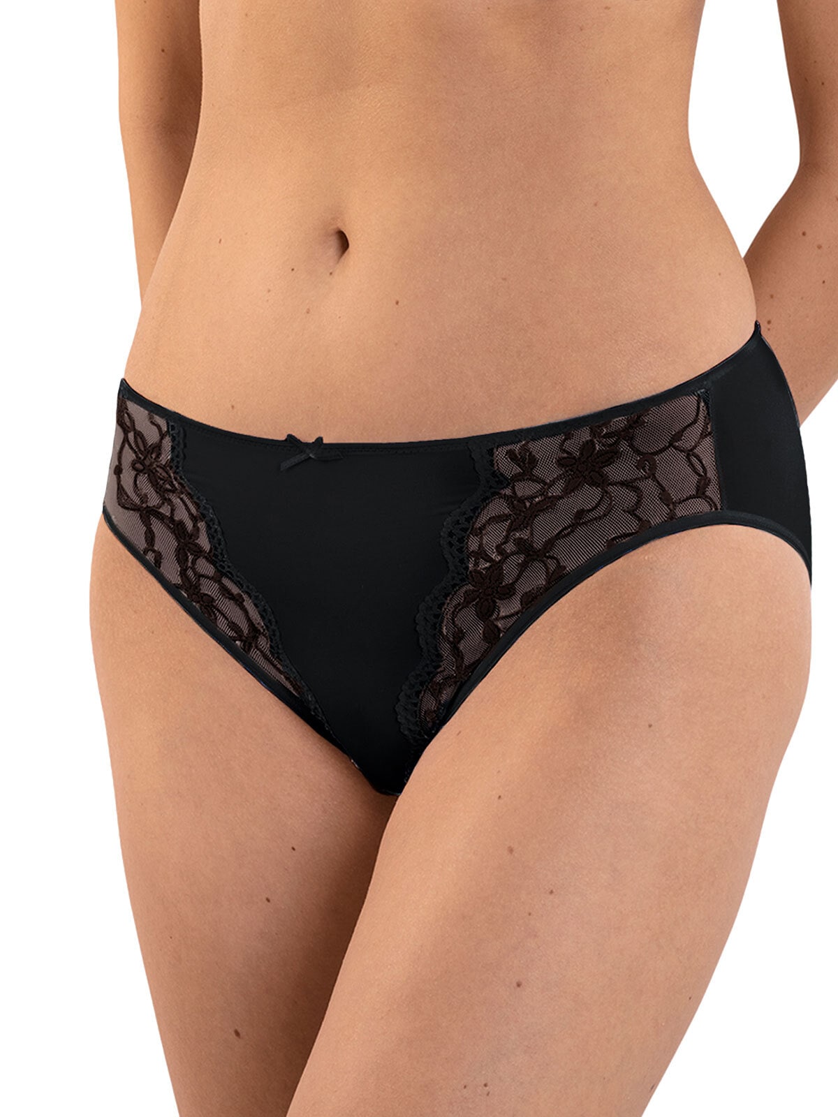 Nina Von C. Jazz-Pants Slips »3er Pack Damen Jazzpant Silver Edition«, (Spar-Pack, 3 Stück St.)
