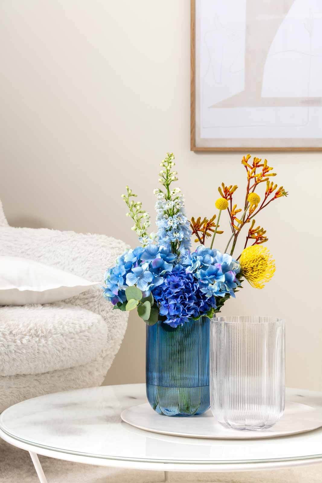Villeroy & Boch Dekovase »Vase Fleur 22,5 cm blau«