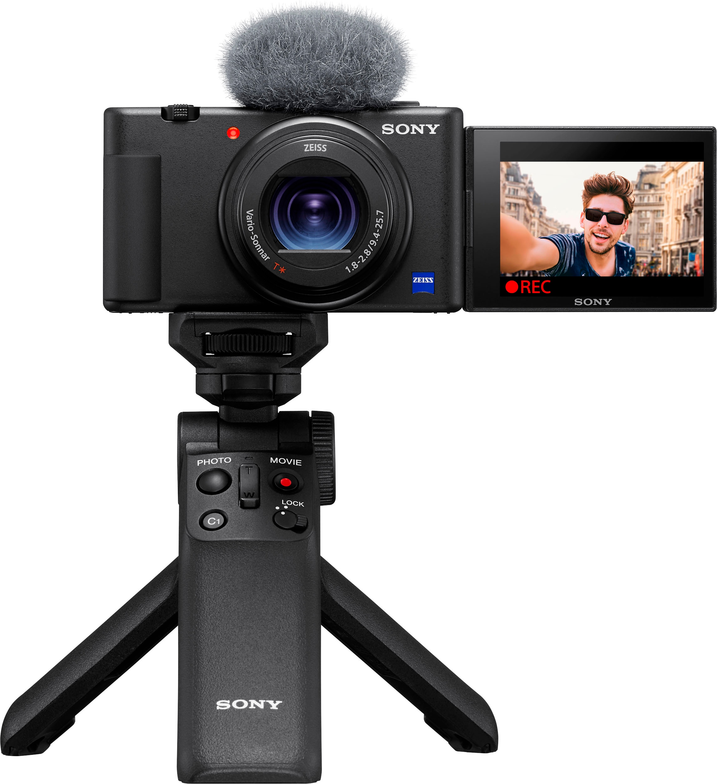 Sony Kompaktkamera »Vlog-Kamera ZV-1« 201 M...