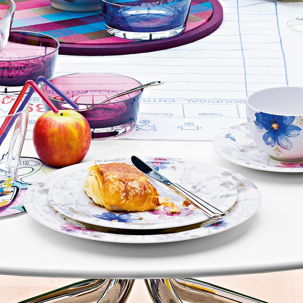 Villeroy & Boch Speiseteller »Gourmetteller Mariefleur Gris Basic ø 30 cm bunt«