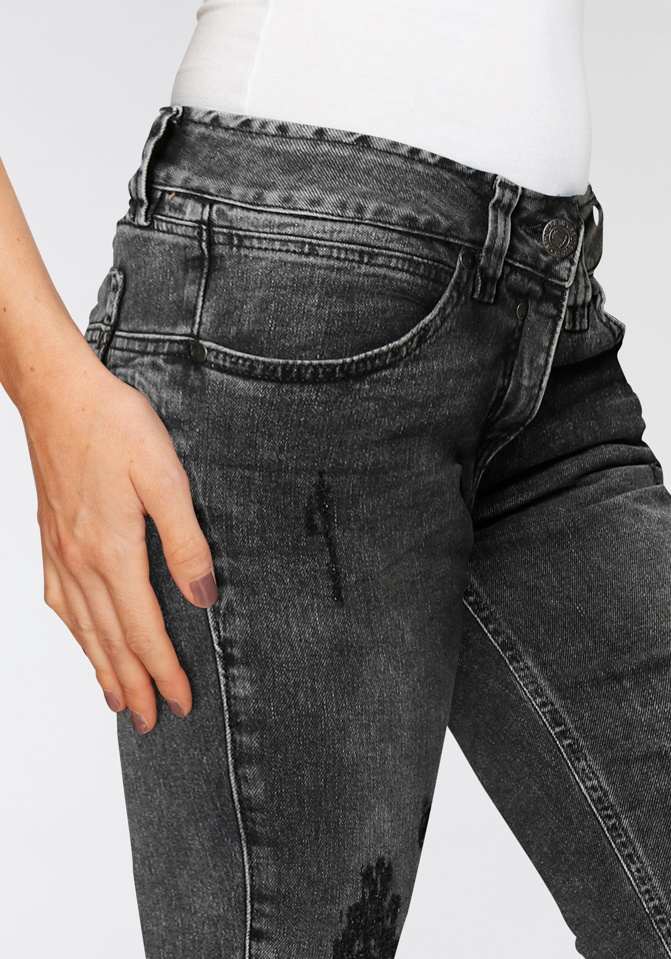 Herrlicher Slim-fit-Jeans »PIPER ORGANIC DENIM«, umweltfreundlich dank  Kitotex Technologie online bestellen | BAUR