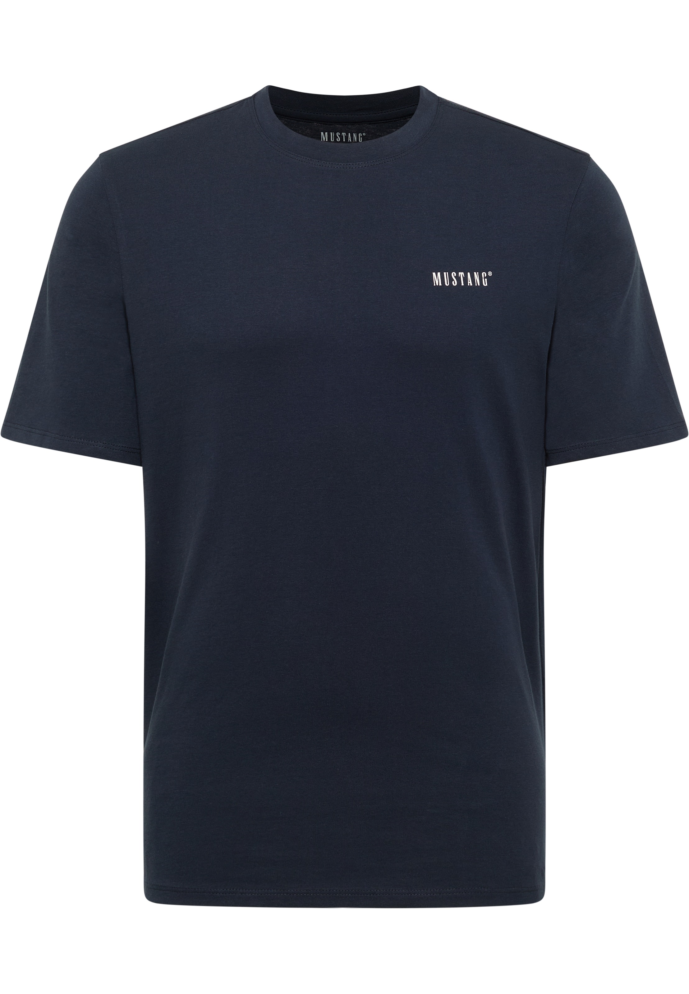 MUSTANG T-Shirt "Austin-Logo small" Regular fit, kleiner Markenschriftzug günstig online kaufen