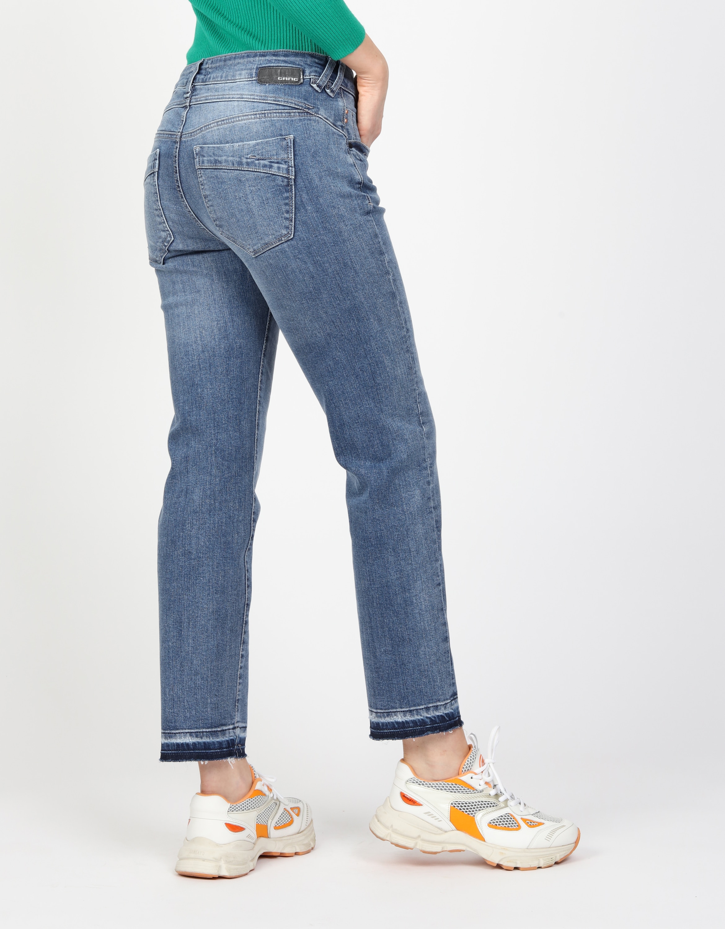 GANG Straight-Jeans »GANG Jeans Straight Fit 94RUBINIA CROPPED«