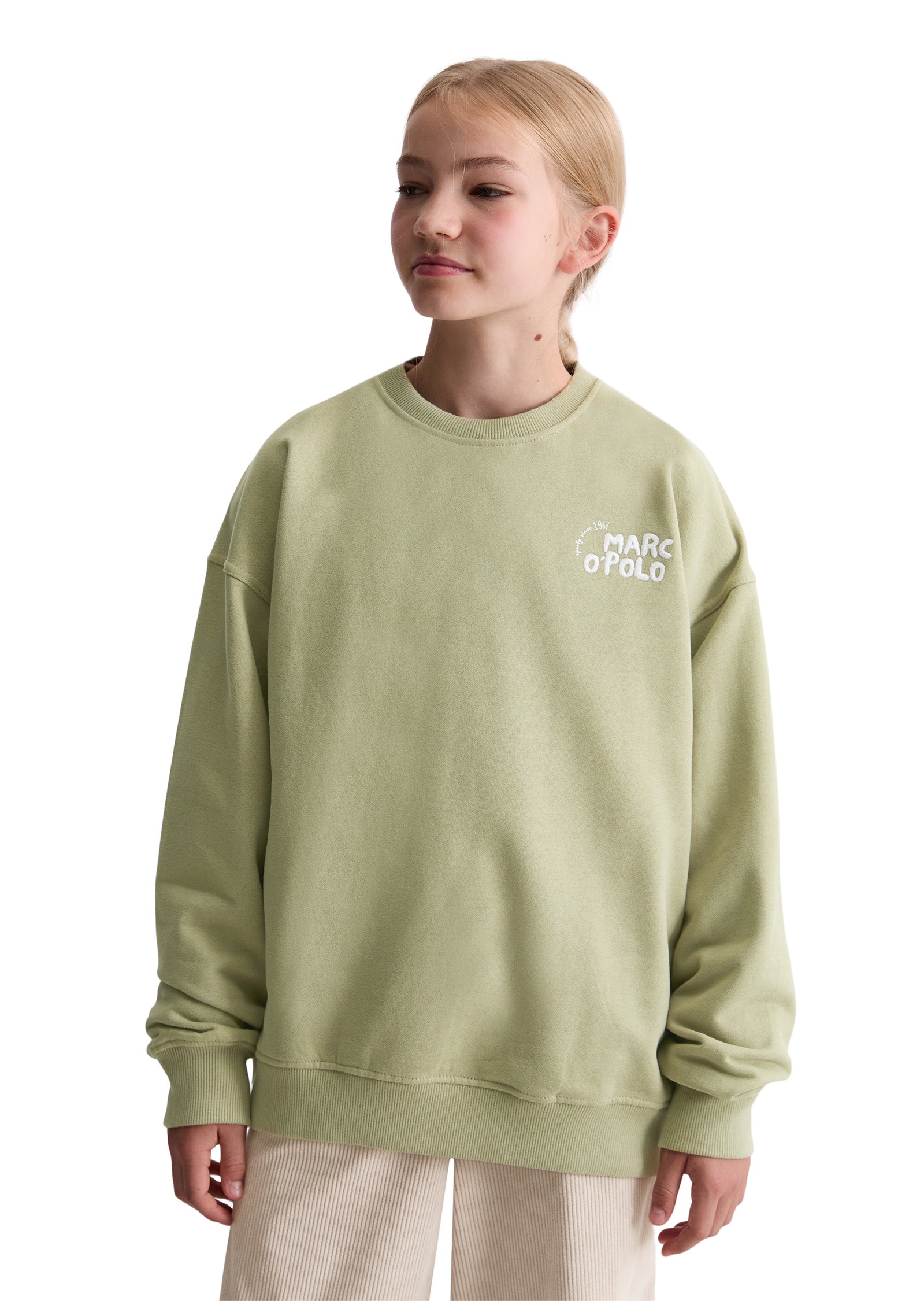 Thumbnail - Marc OPolo Sweatshirt "mit Logo-Stickerei auf beiden Seiten"