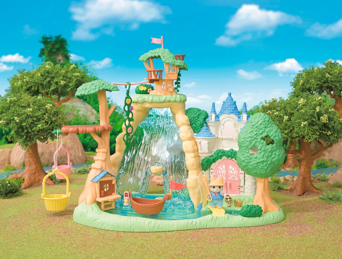 Sylvanian Families Spielwelt »Abenteuerspielplatz - Wasserfall (5762)«