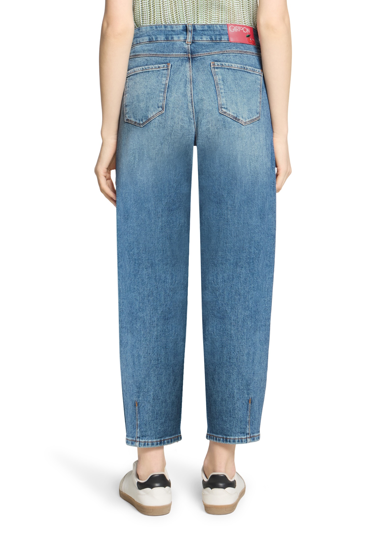 Cartoon Ankle-Jeans »Damen mit Waschung«