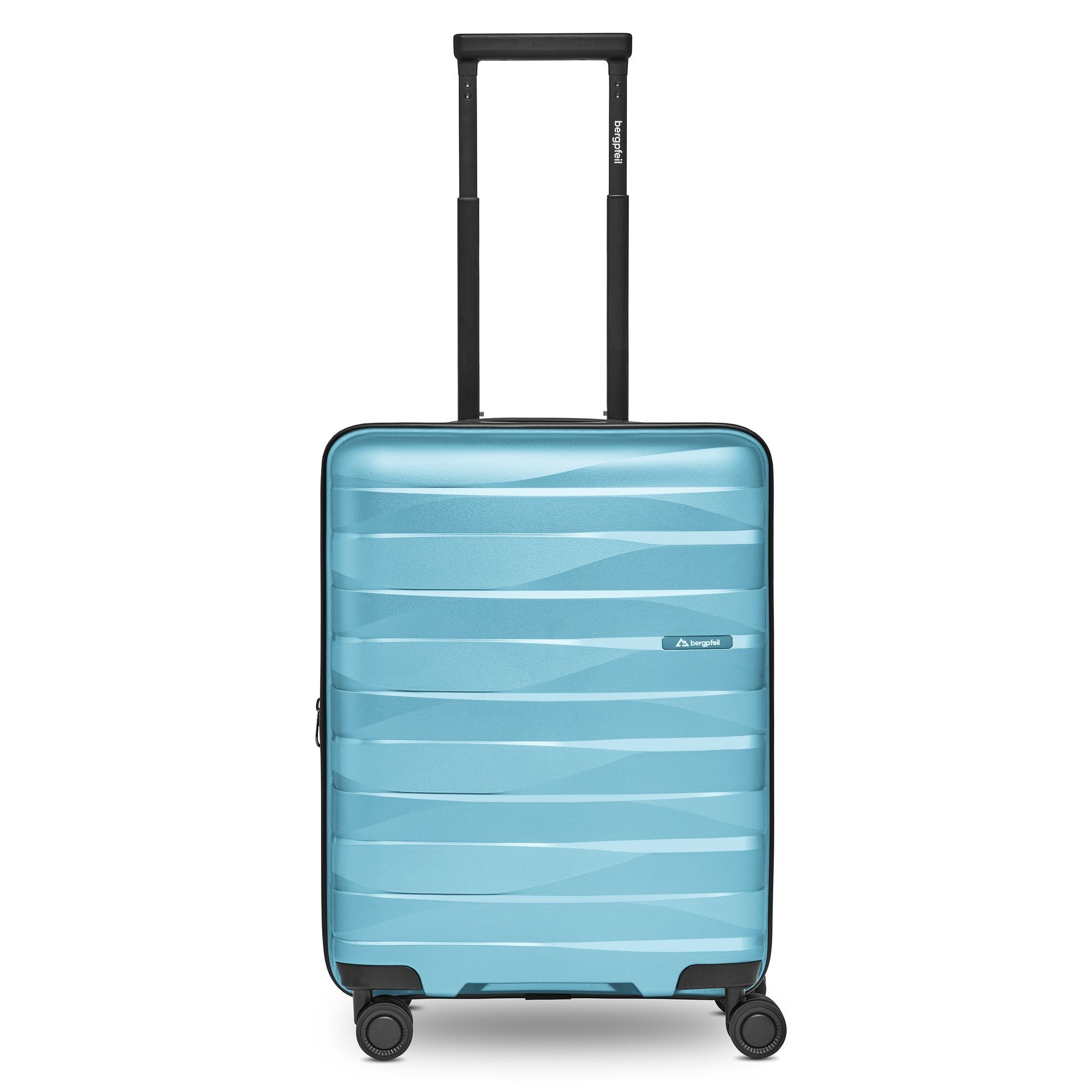 BERGPFEIL Trolley "Travel 4 Rollen Kabinentrolley S 55 cm mit Dehnfalte", blau, Polypropylen, Koffer
