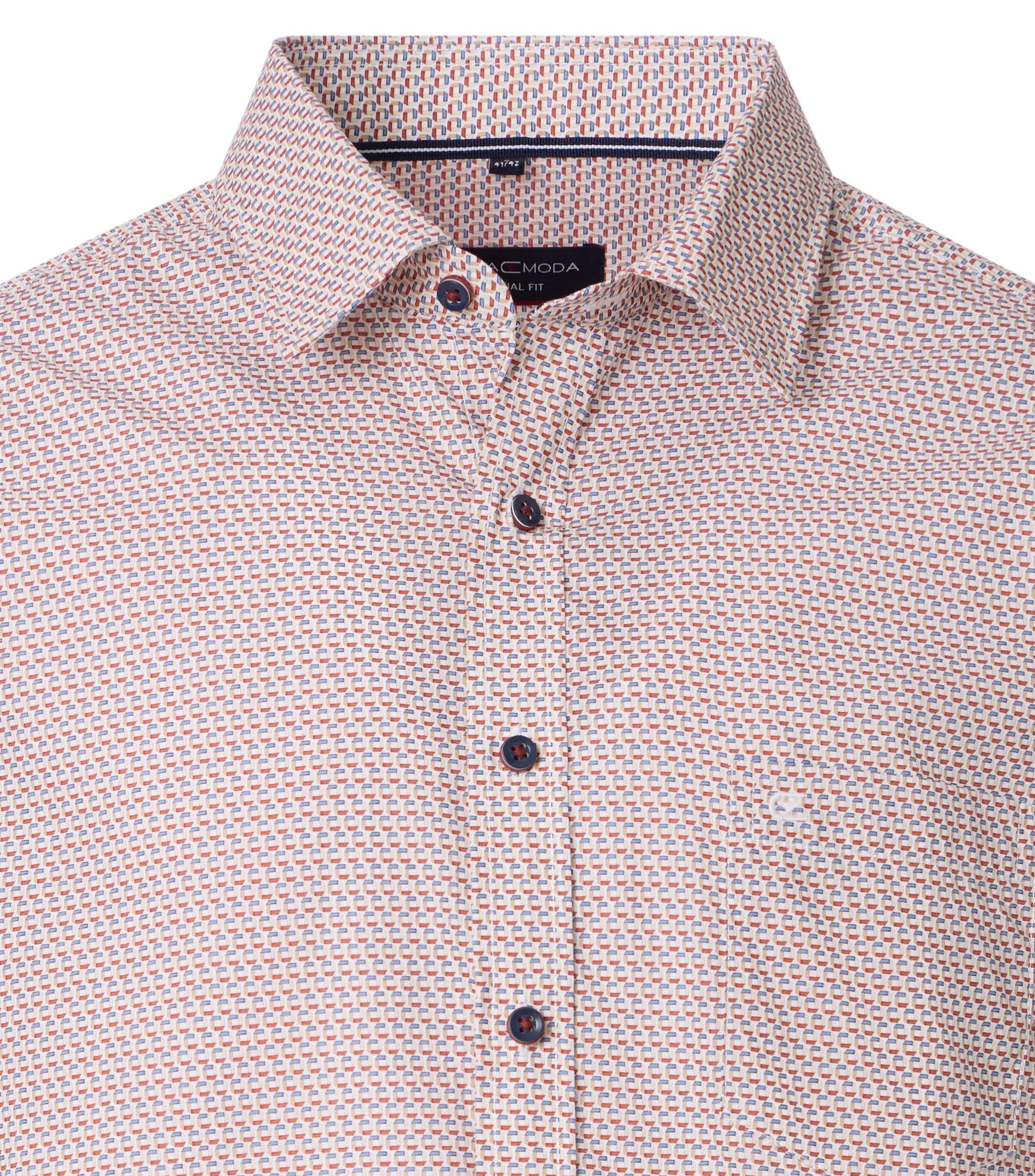 CASAMODA Kurzarmhemd »CASAMODA Freizeithemd Kurzarm Print«