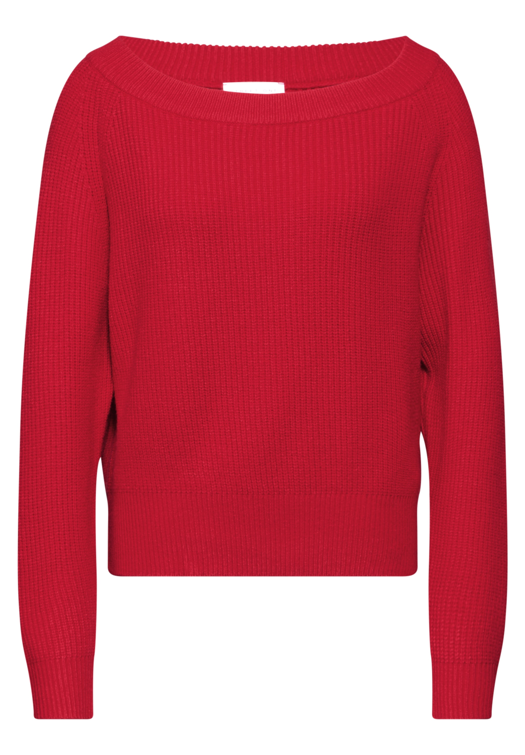 STREET ONE STUDIO Strickpullover, mit U-Boot-Ausschnitt