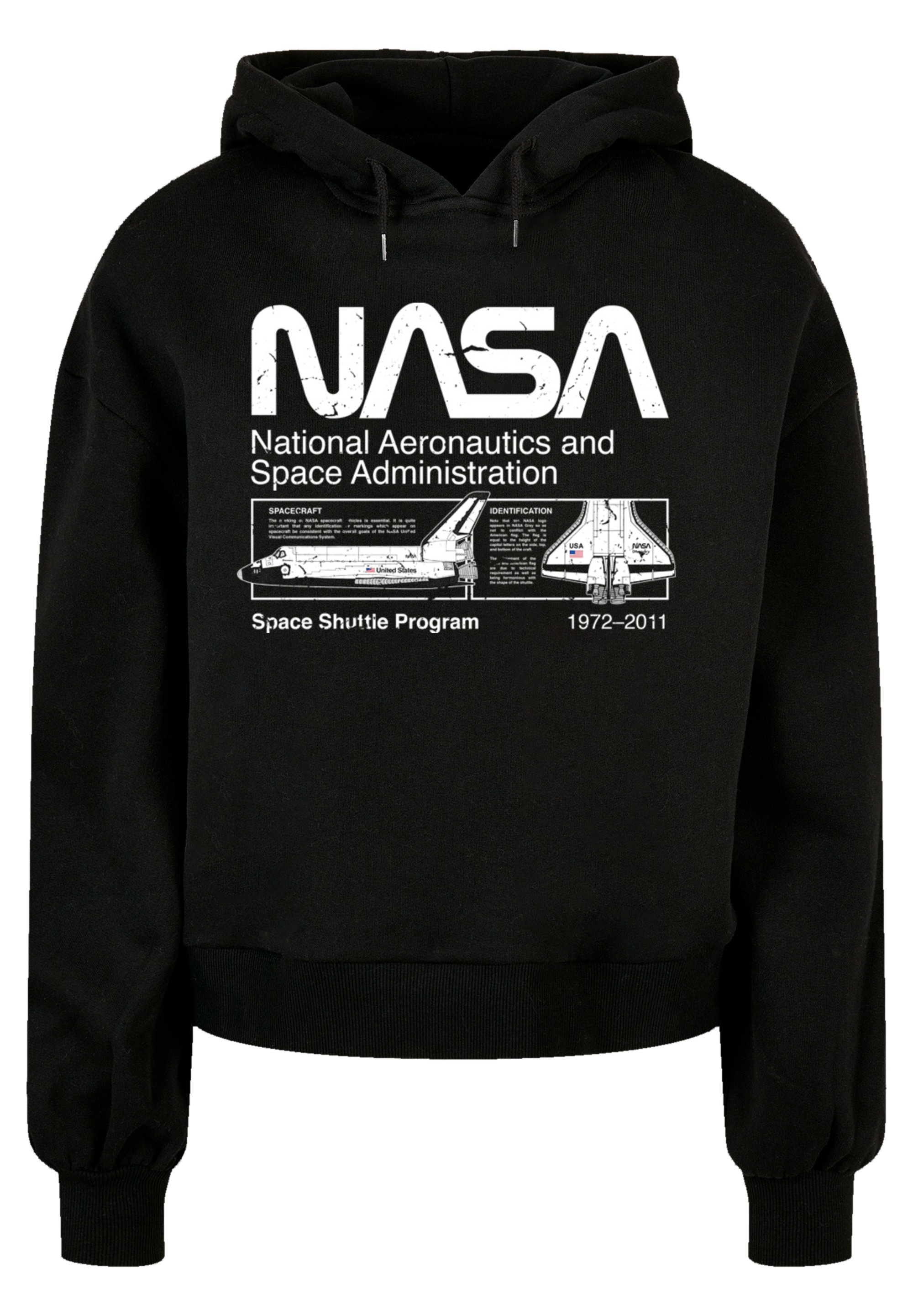F4NT4STIC Kapuzenpullover »Classic Space Shuttle«, Print