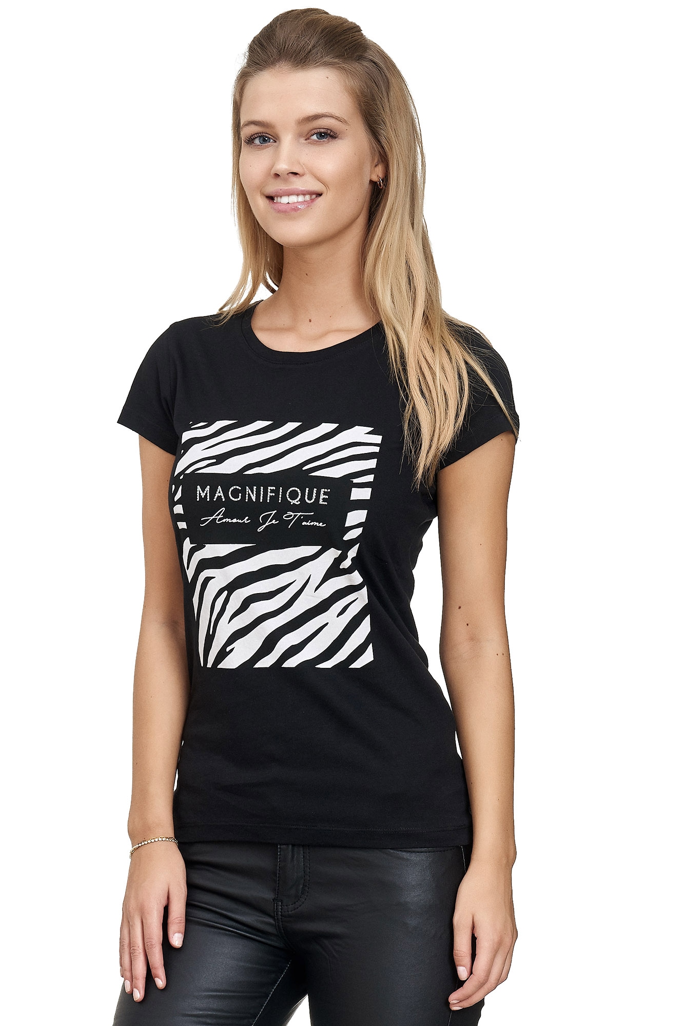 Black Friday Decay T-Shirt, mit glänzendem Frontprint | BAUR