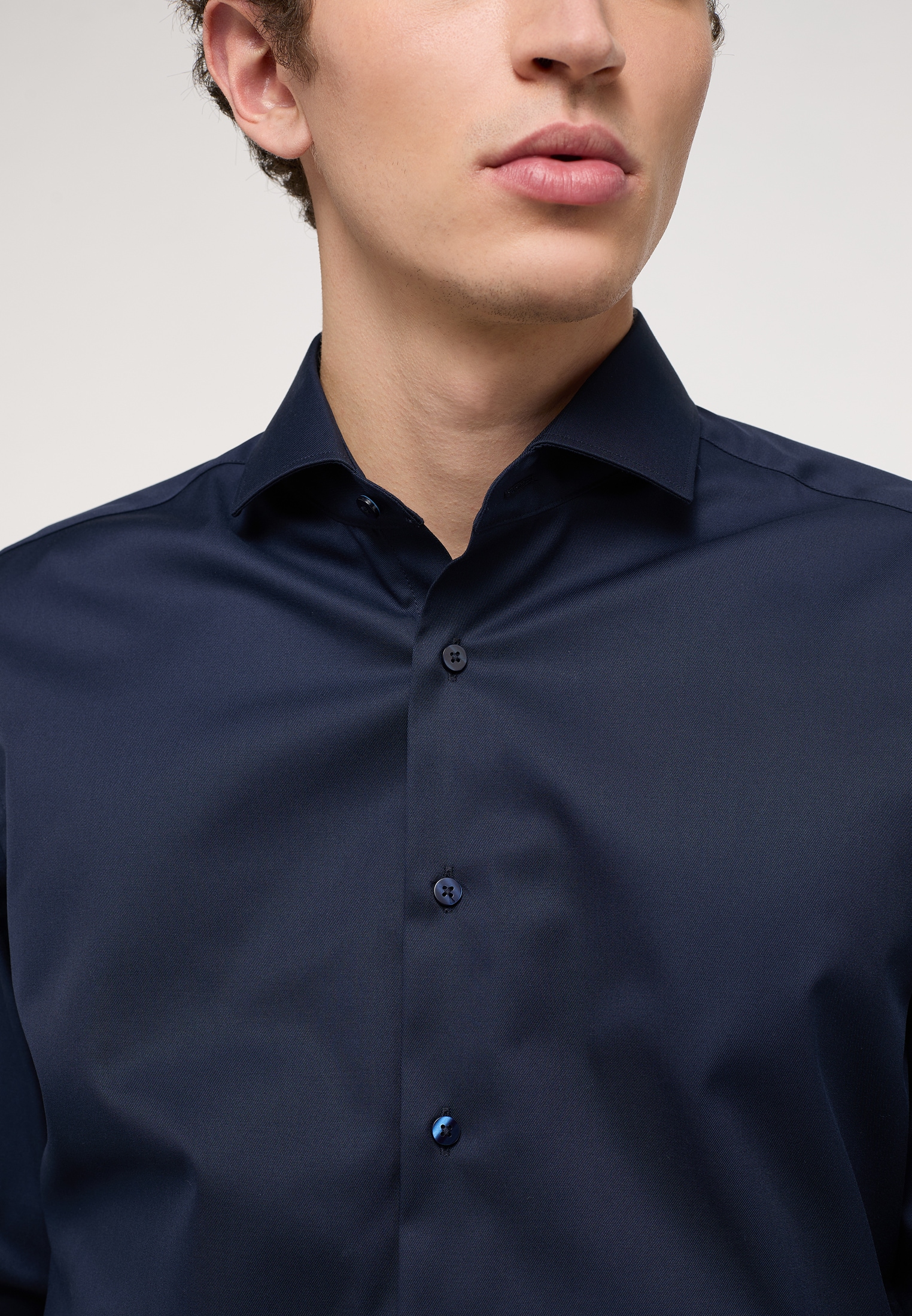 Eterna Langarmhemd »SLIM FIT«, NON IRON (bügelfrei)