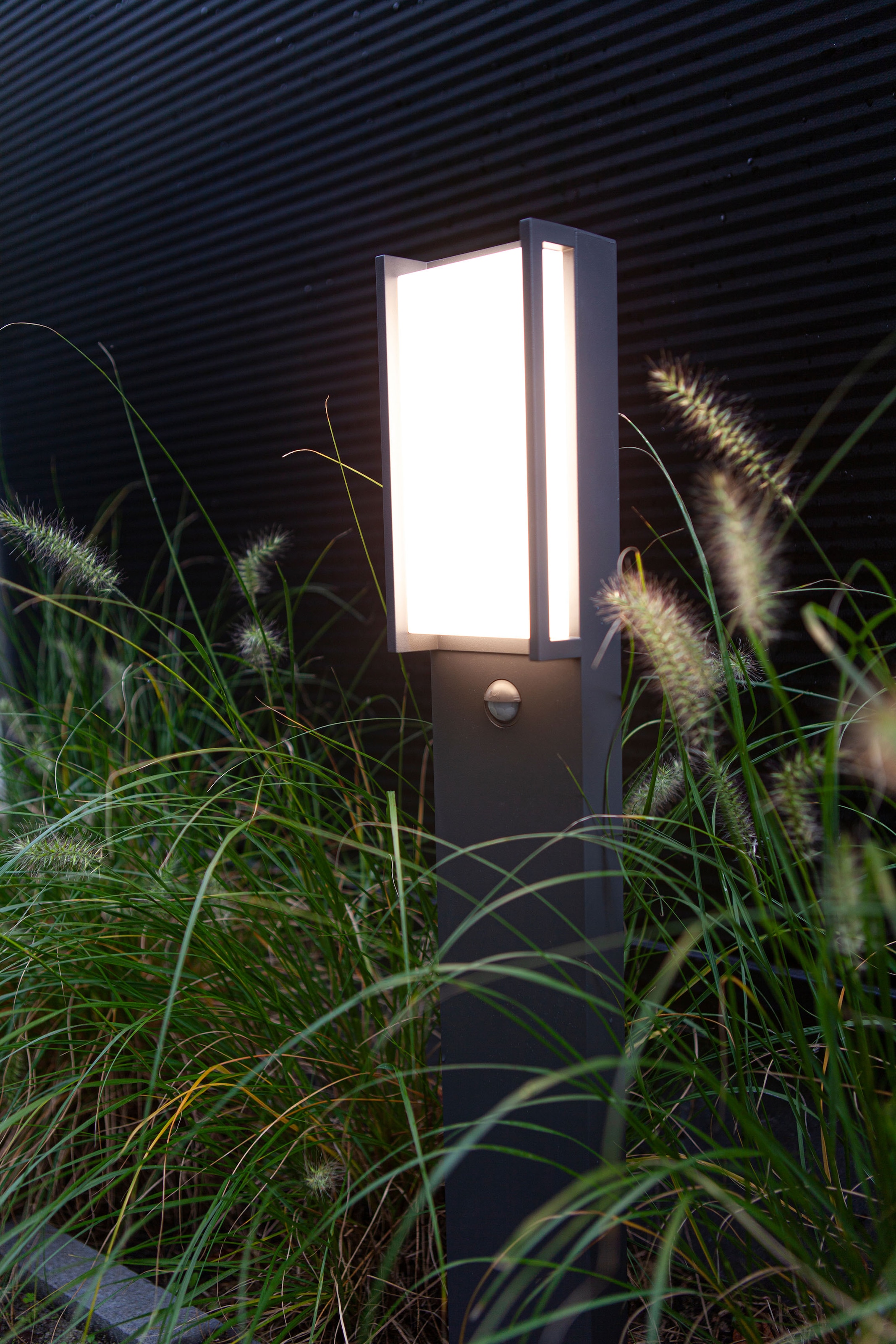 LUTEC LED Pollerleuchte »QUBO«, Leuchtmittel LED-Modul | LED fest integriert