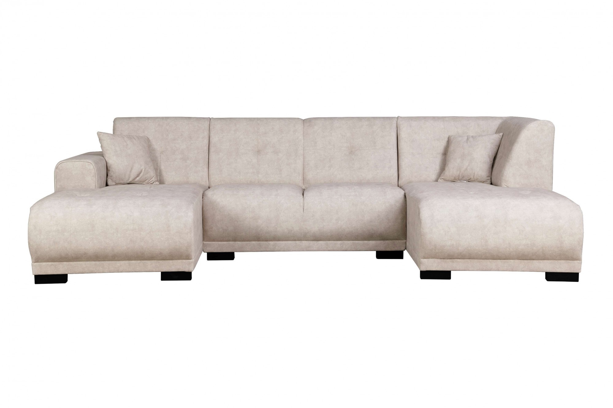 Sofa »Langeland U-Form« incl. 2 Pagalvėlė sėdėjimui gulimasis krėslas patogi iš kairės arba iš dešinės