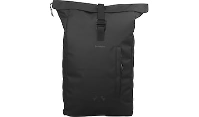 Laptoprucksack »Rolltop, Black«