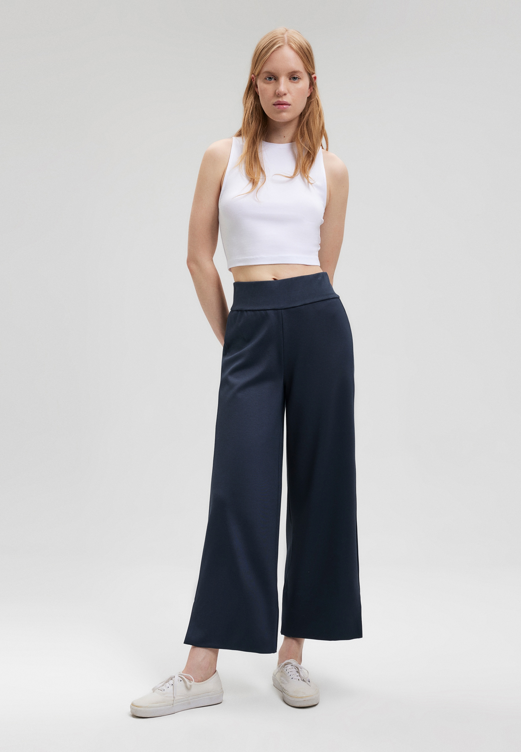 Culotte »WIDE LEG KNIT PANT«, Culotte