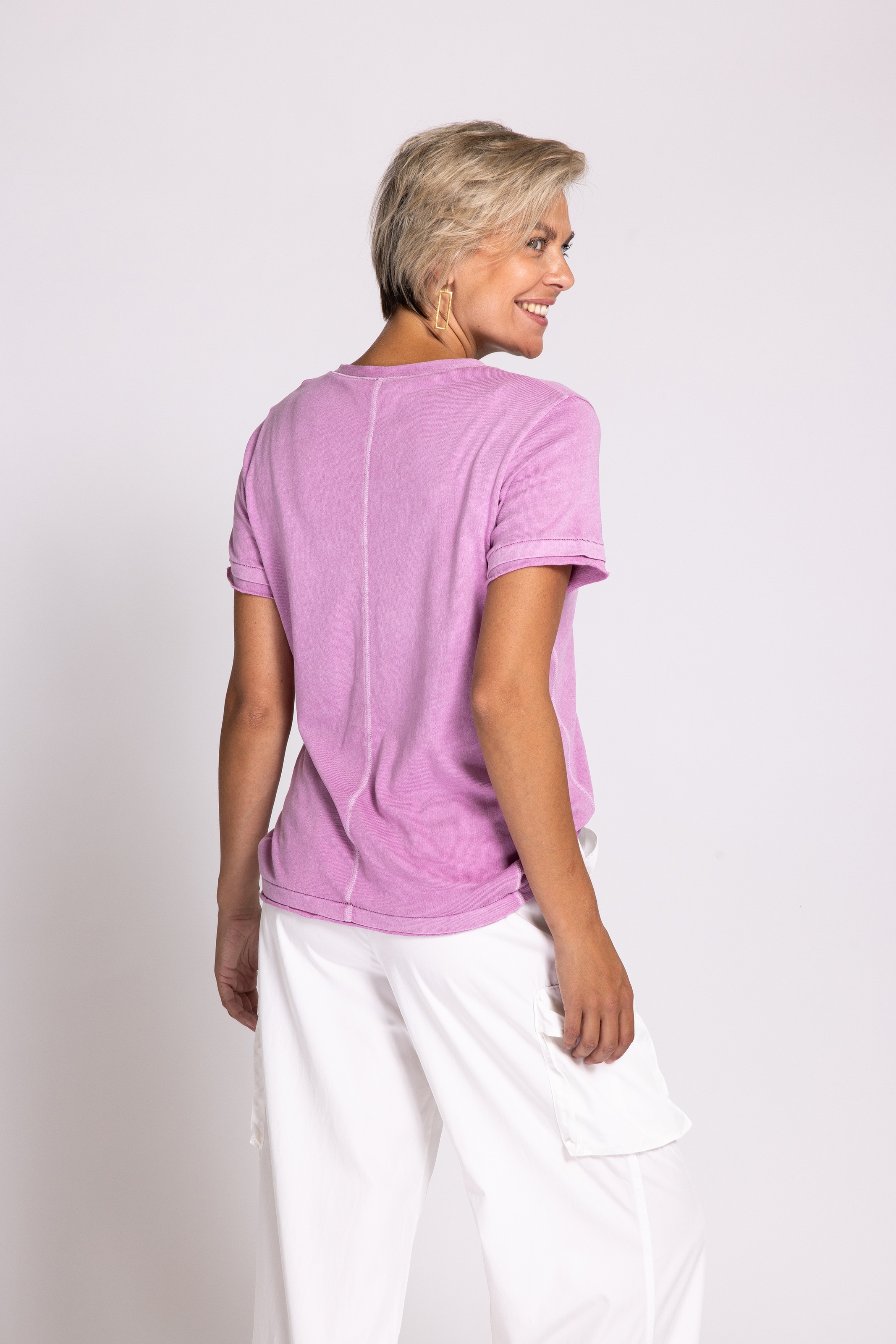 Zhrill T-Shirt "ZHSVANA" in Doppellayer-Optik günstig online kaufen