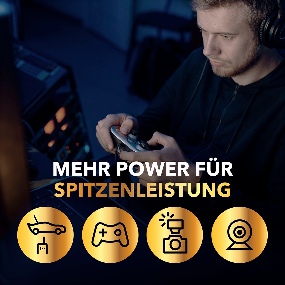 GP Batteries Batterie »AAA Lithium 1,5V 4 Stück«, FR03, 1,5 V, (4 St.)