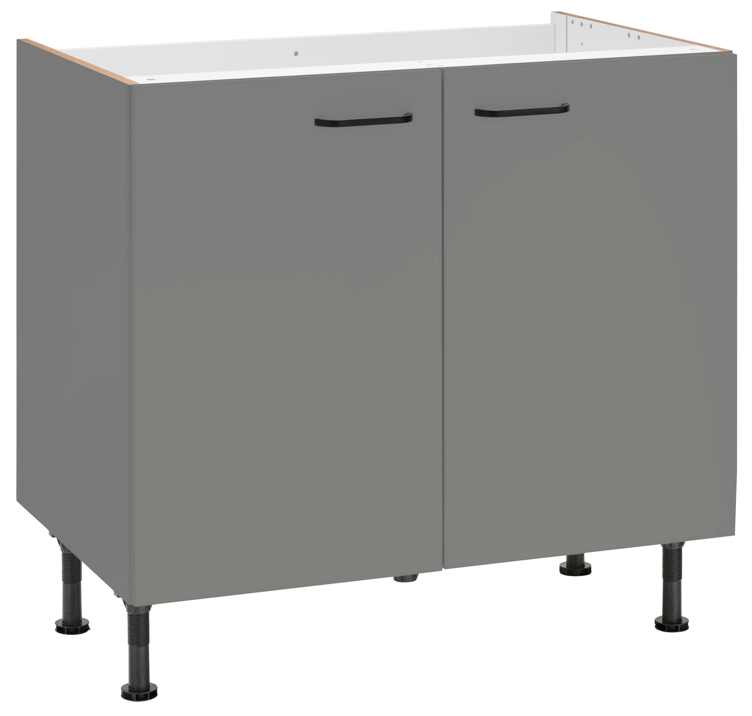 OPTIFIT Spülenschrank »Elga«, mit Soft-Close-Funktion, höhenverstellbaren  Füßen, Breite 90 cm kaufen | BAUR | Spülenschränke