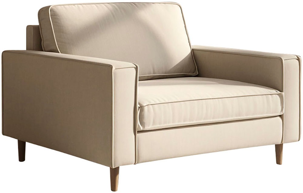 Home affaire Loveseat "Pinto Skandi 105 cm, Chenille, Struktur" günstig online kaufen