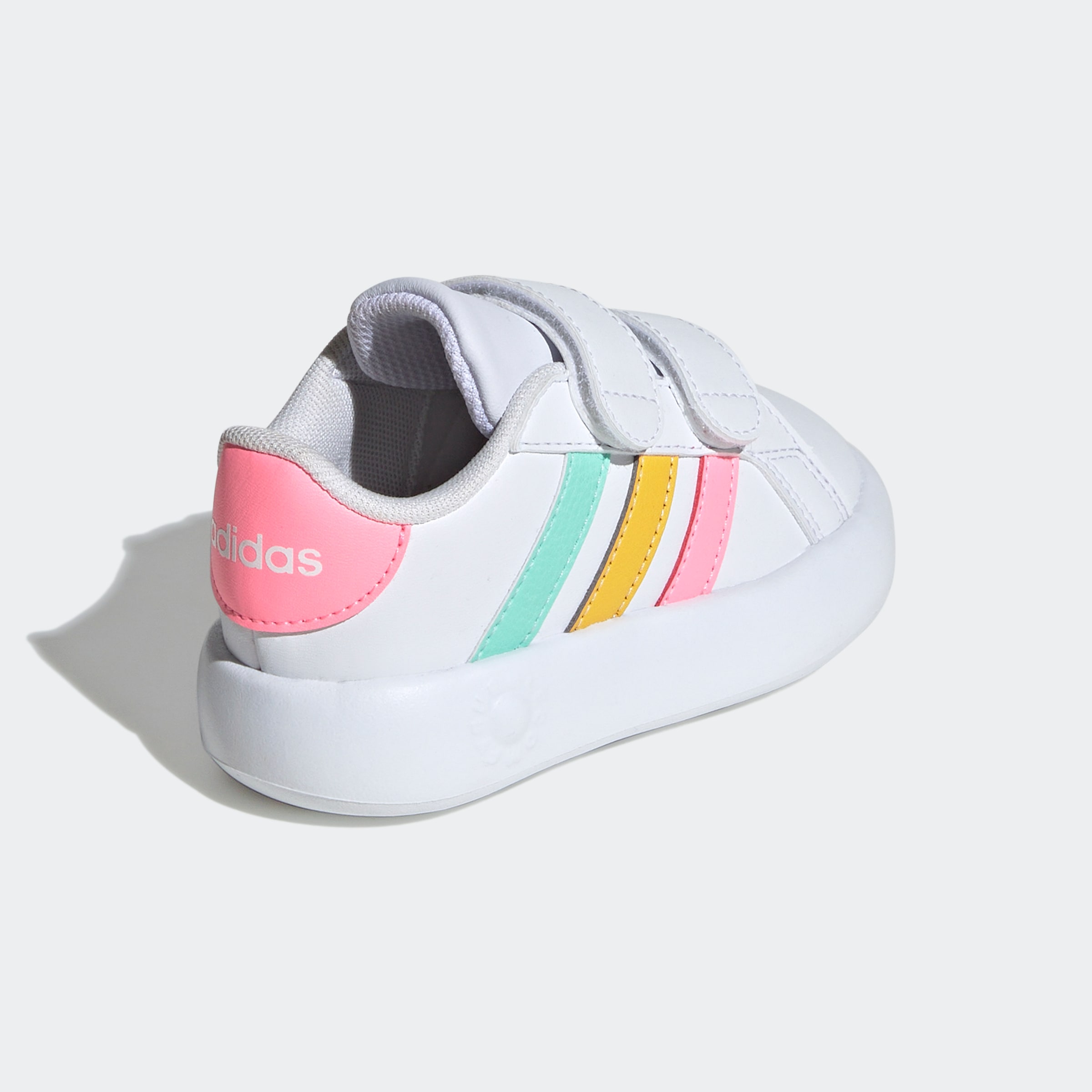 adidas Sportswear Klettschuh »GRAND COURT 2.0 KIDS«, Design auf den Spuren des adidas Superstar, für Kinder