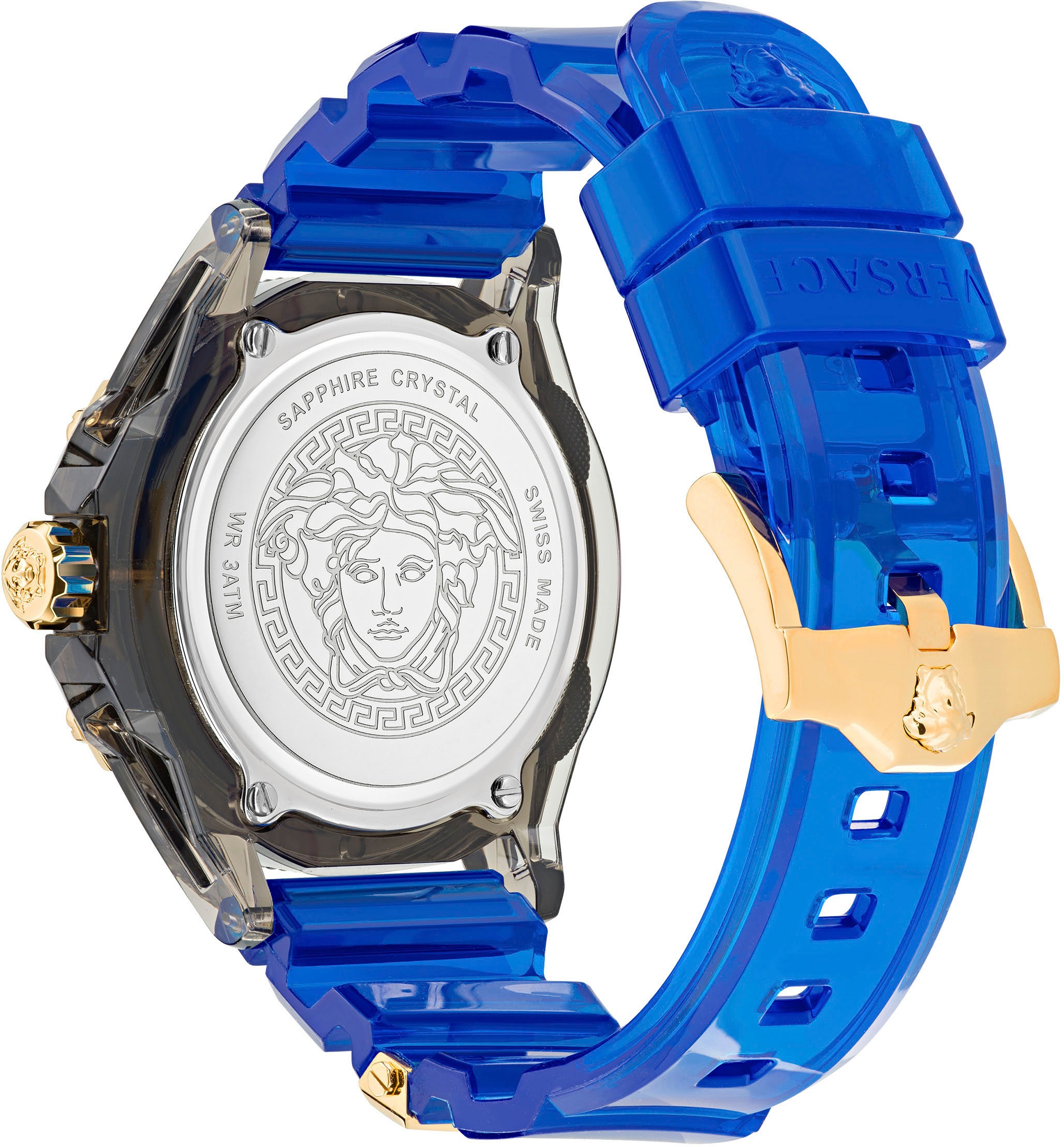 Versace Quarzuhr »ICON ACTIVE, VE6E00323«, Armbanduhr, Herrenuhr 