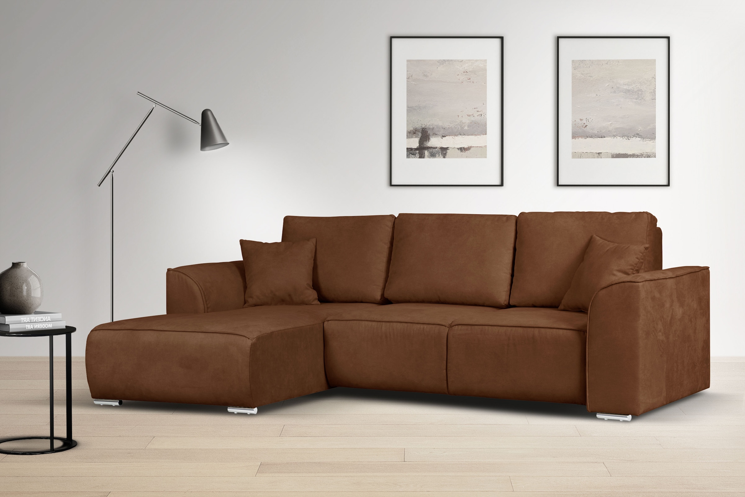 OTTO home "BEATRICE optionale Schlafsofa mit Bettkasten, B/T/H: 265/170/86 günstig online kaufen